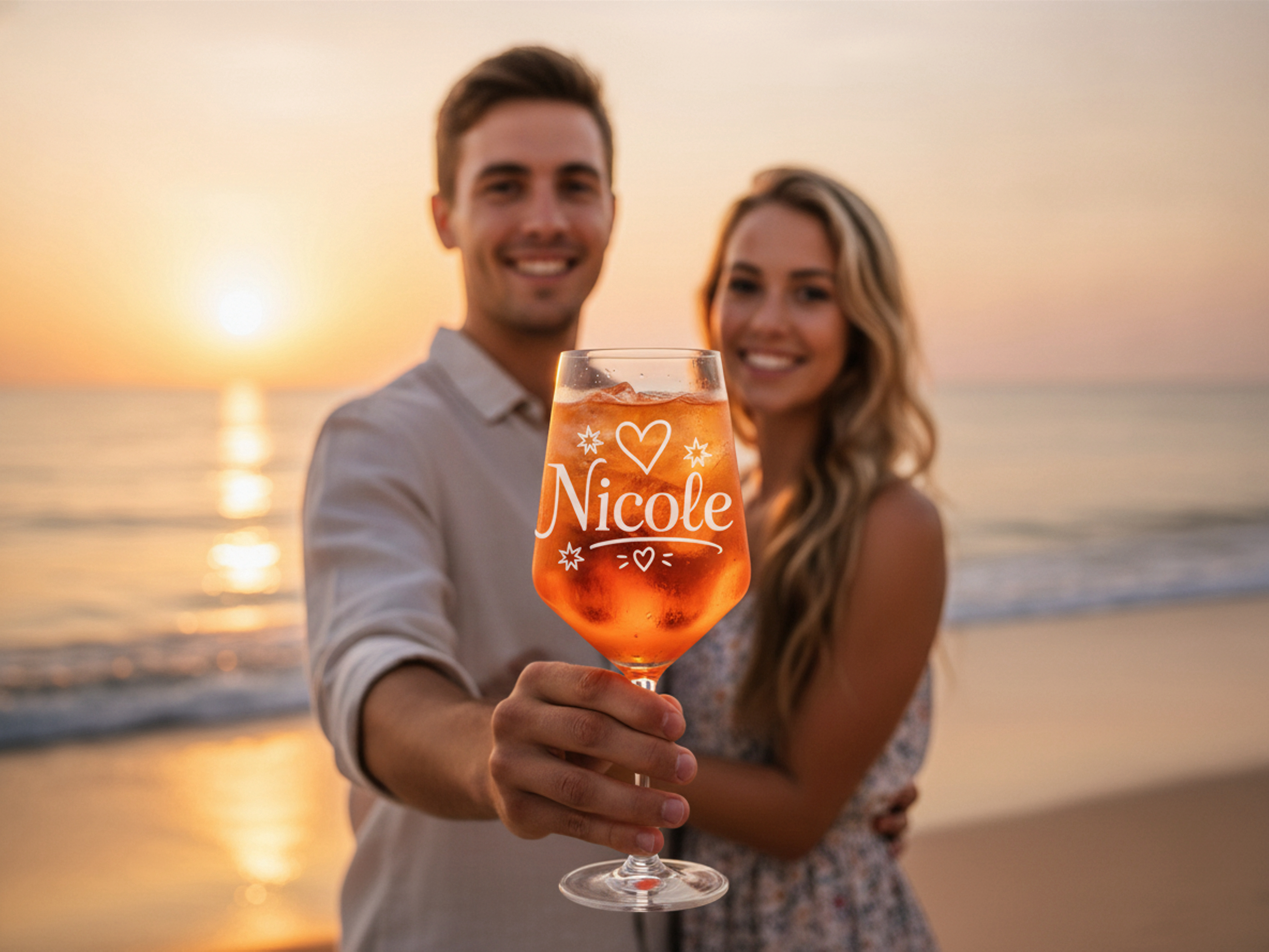1x Weinglas Gravur Nicole 350ml spülmaschinenfest individuelles Design - Vorschau 4