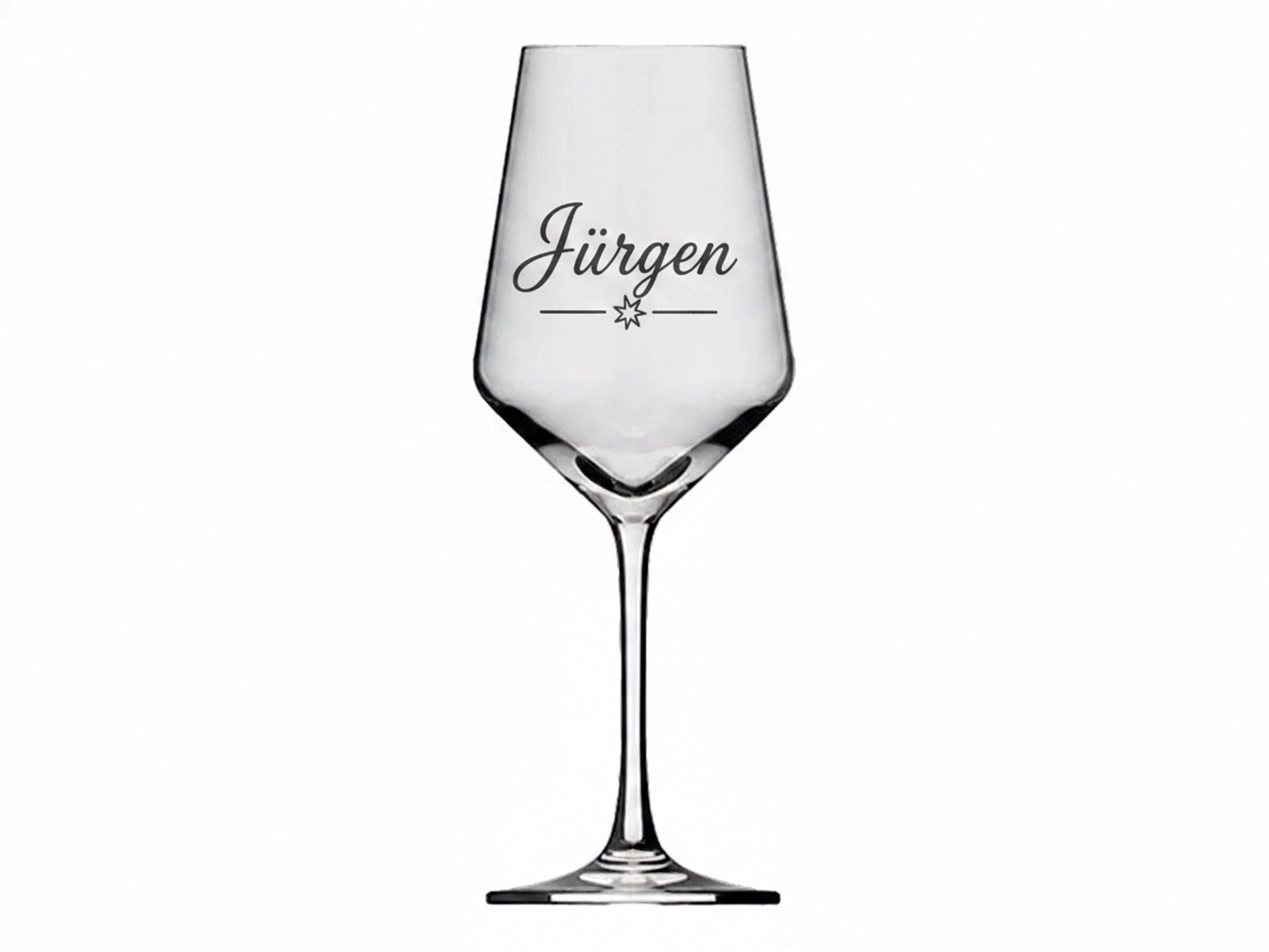 1x Weinglas Gravur Jürgen 350ml spülmaschinenfest und individuell gestaltet - Vorschau 10