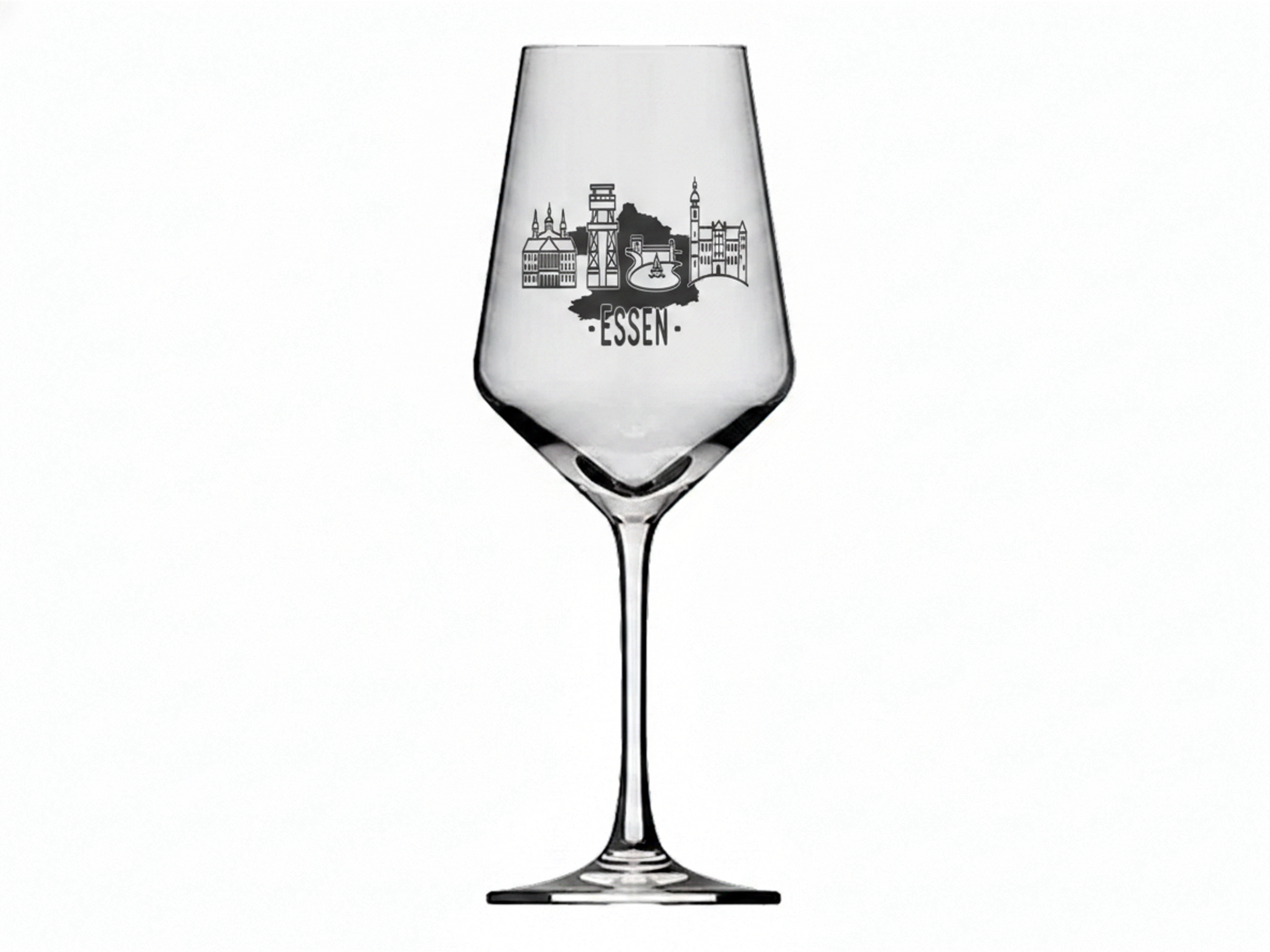 Weinglas Gravur Essen 350ml spülmaschinenfest langlebig und stylish - Vorschau 6