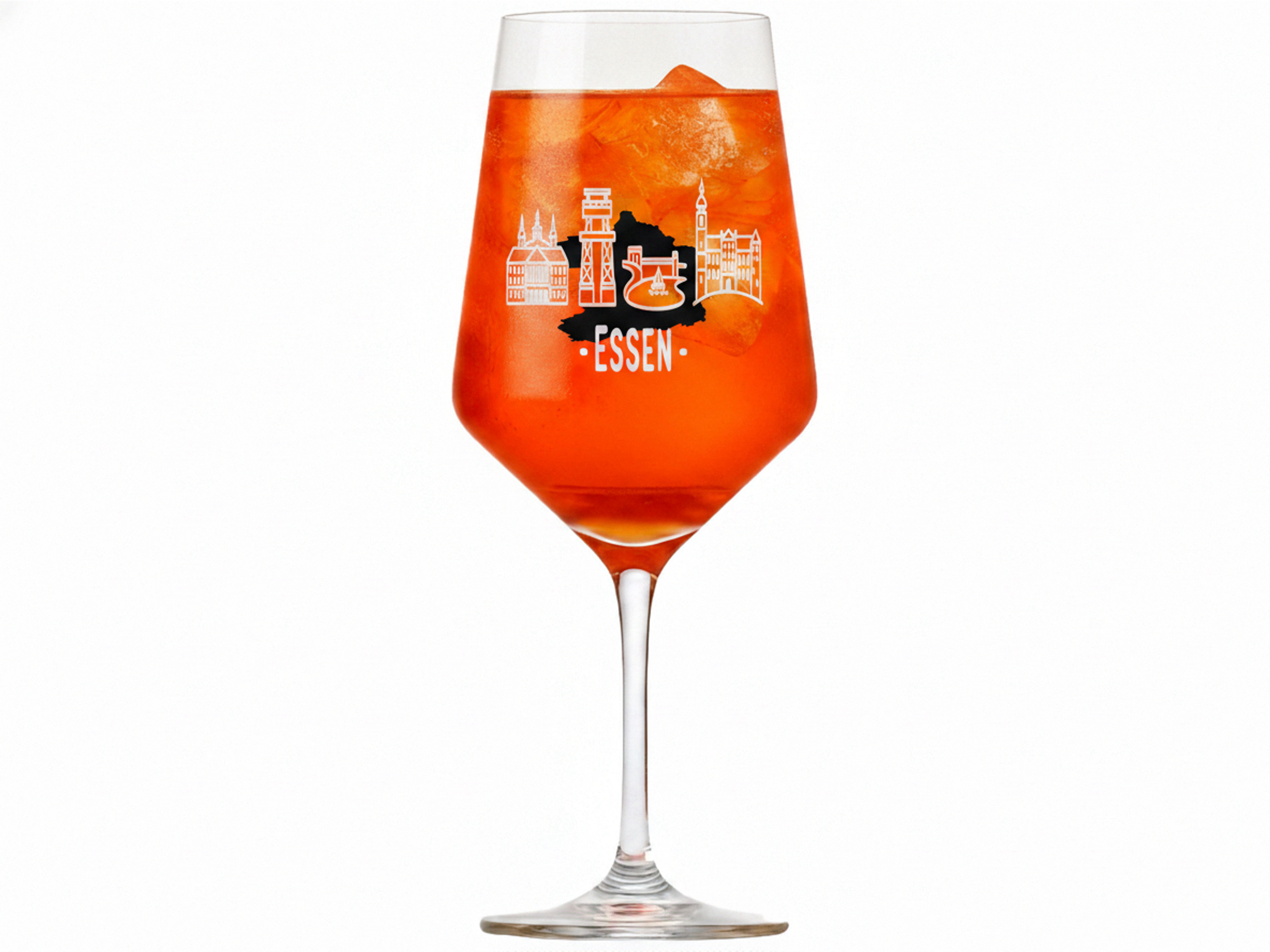 Weinglas Gravur Essen 350ml spülmaschinenfest langlebig und stylish - Vorschau 5