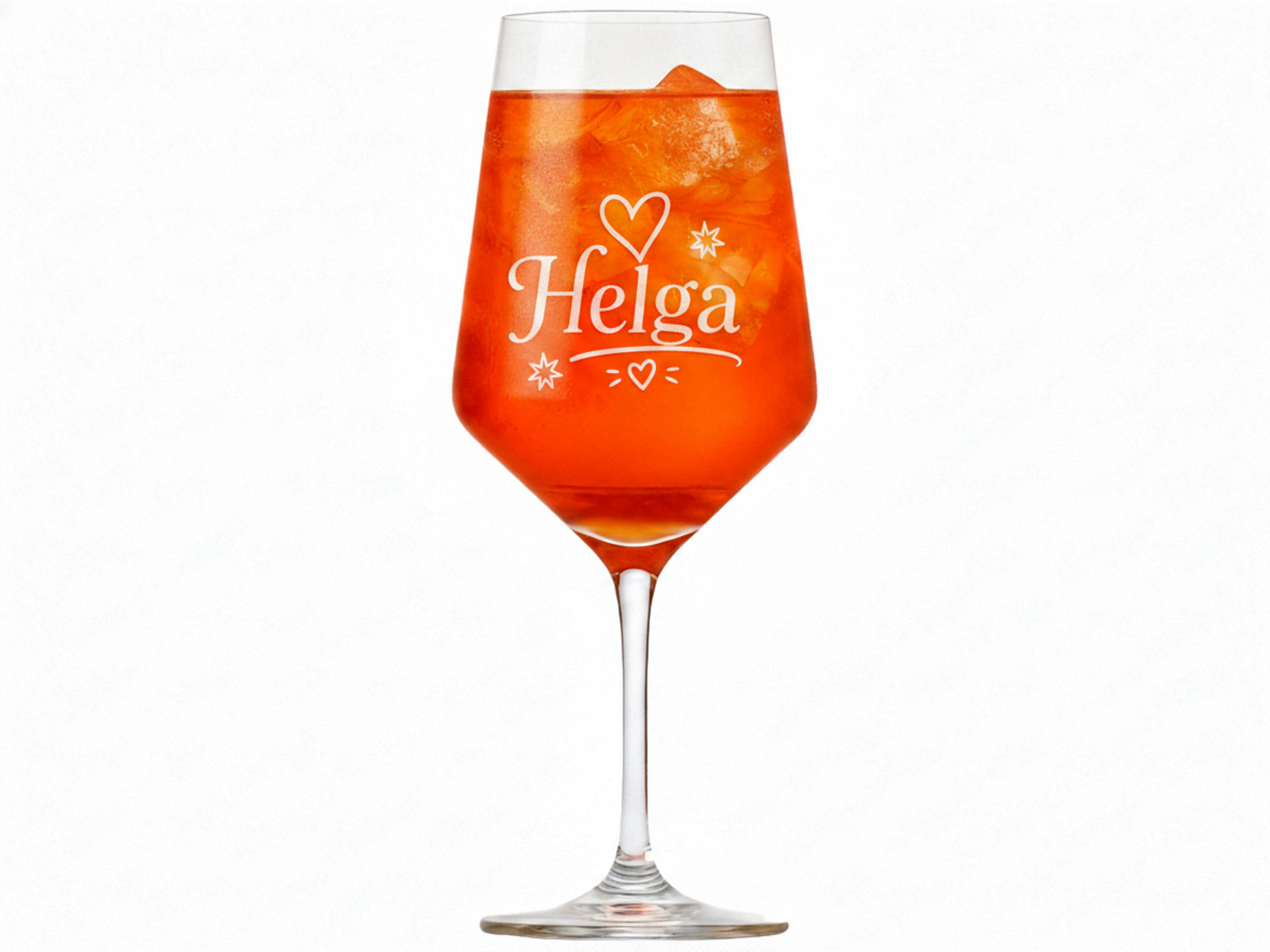 Valhalla 1x Weinglas Gravur Helga Namensglas 350ml spülmaschinenfest - Vorschau 5