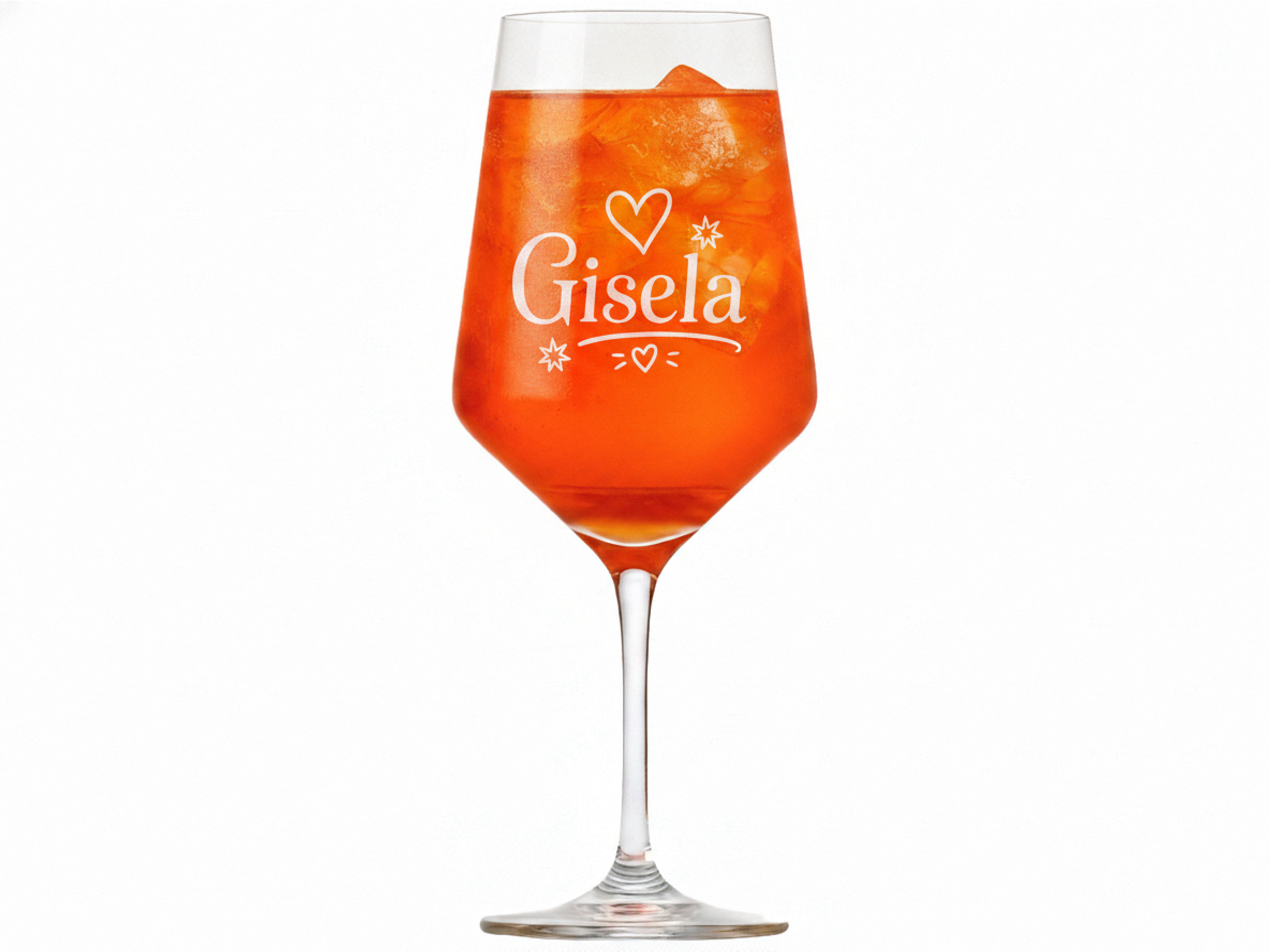 Valhalla 1x Weinglas Gravur Gisela Namensglas 350ml spülmaschinenfest - Vorschau 5