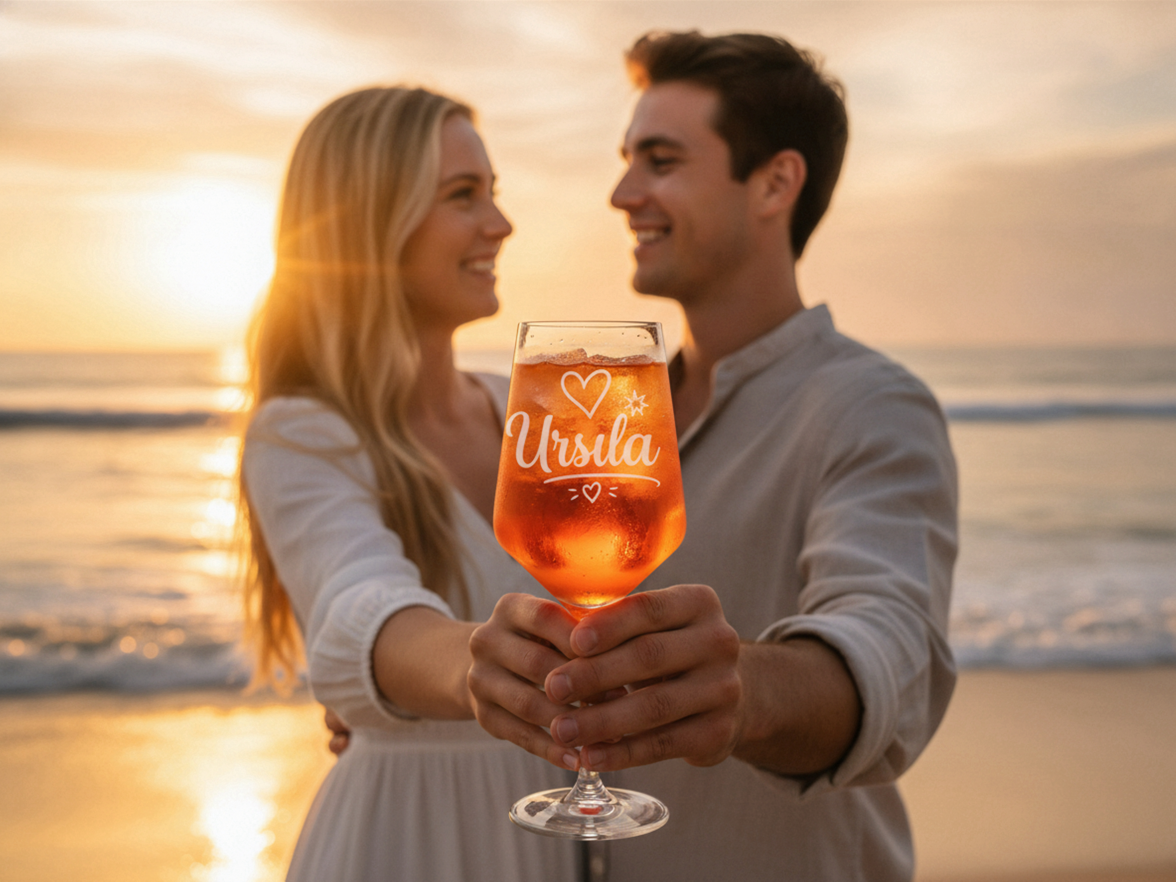 1x Weinglas Gravur Ursula Namensglas 350ml spülmaschinenfest und robust - Vorschau 4