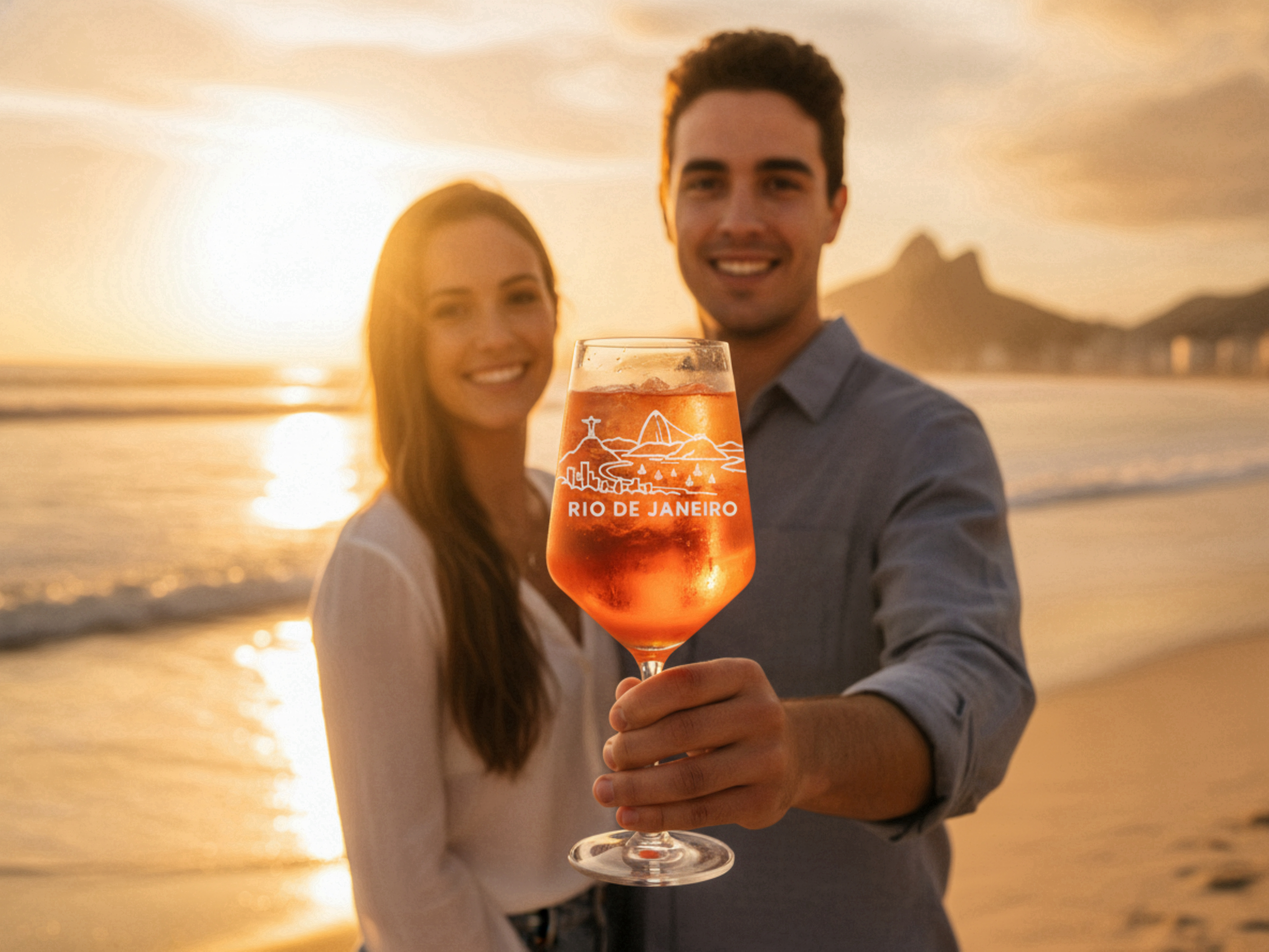 Weinglas Gravur Rio de Janeiro 350ml spülmaschinenfest und praktisch - Vorschau 4