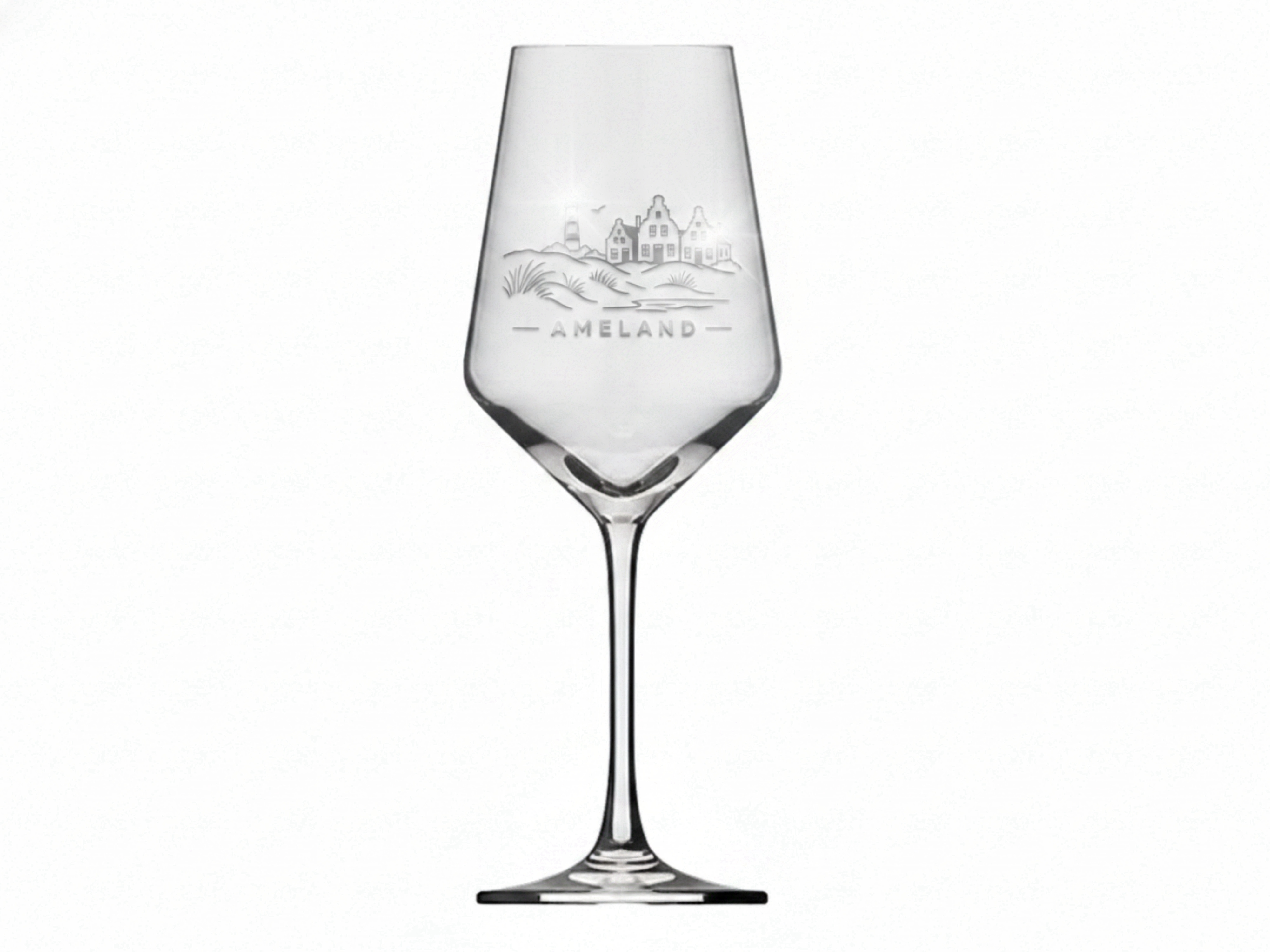 Weinglas Gravur Ameland 350ml spülmaschinenfest und robust für Weingenuss - Vorschau 6