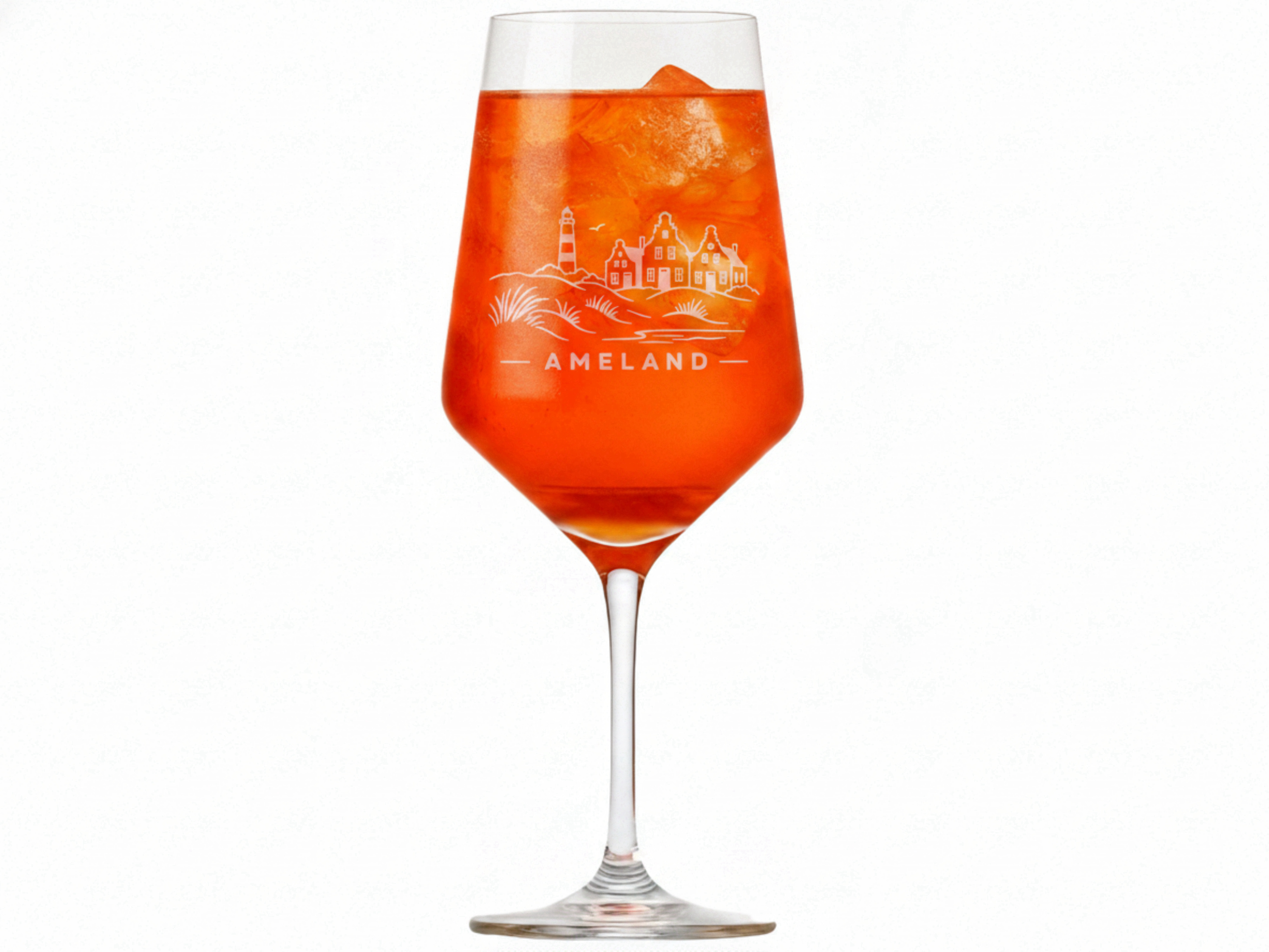 Weinglas Gravur Ameland 350ml spülmaschinenfest und robust für Weingenuss - Vorschau 5