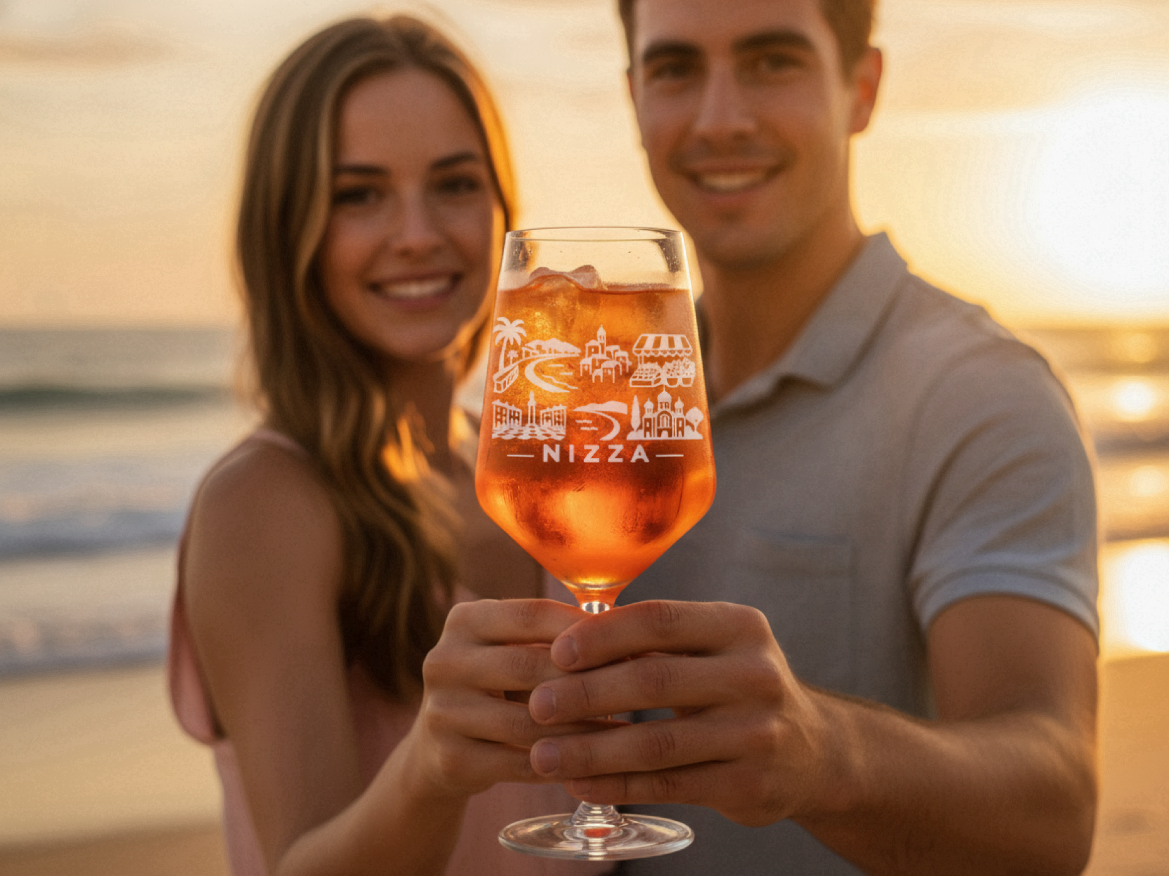 Weinglas Gravur Nizza 350ml spülmaschinenfest für Weingenießer - Vorschau 4