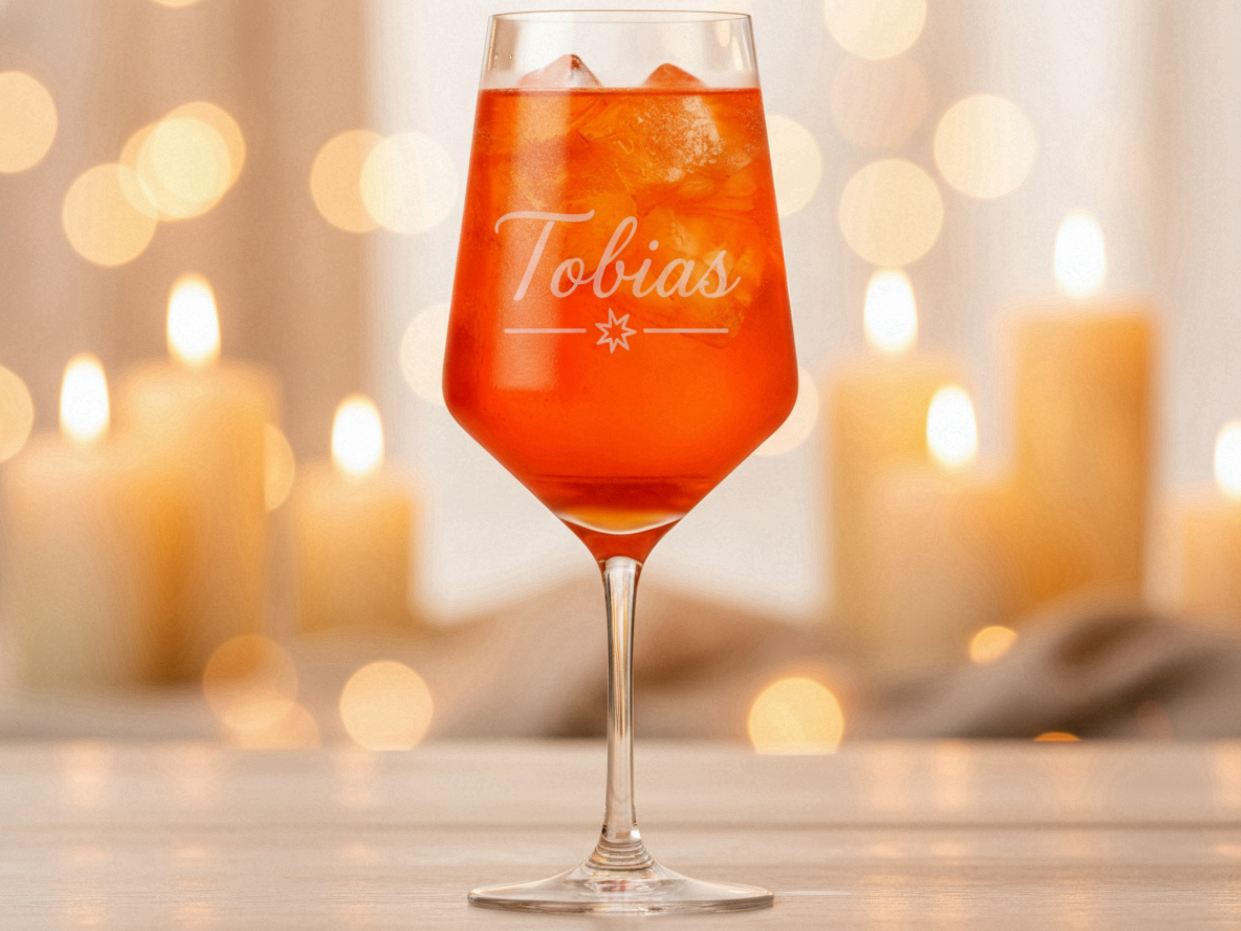 1x Weinglas Gravur Tobias Namensglas 350ml spülmaschinenfest stabil - Vorschau 2