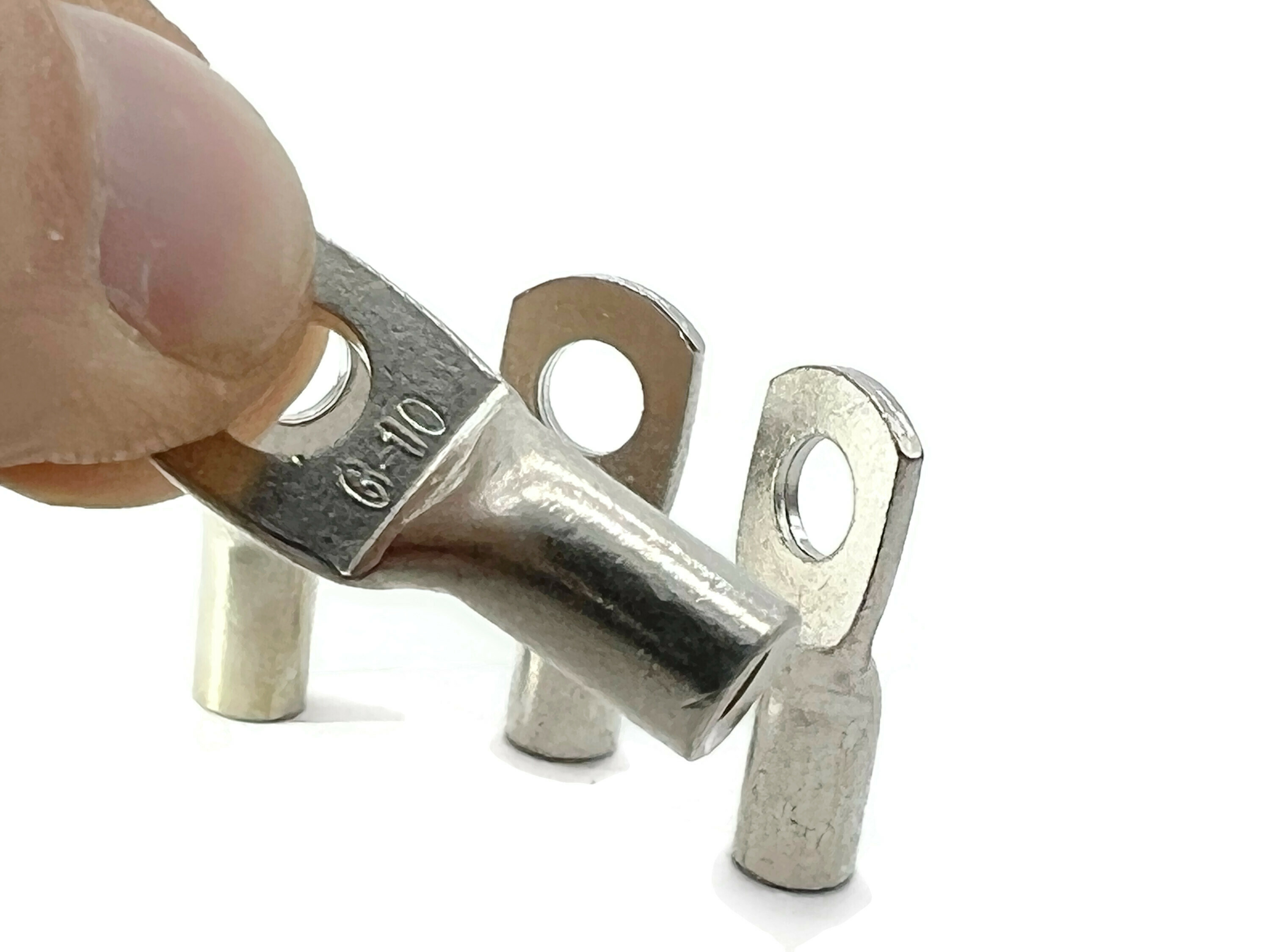 Kabelschuh 10mm2 M6 4x für Batteriekabel kontaktstück korrosionsbeständig für Kupferkabel - Vorschau 4