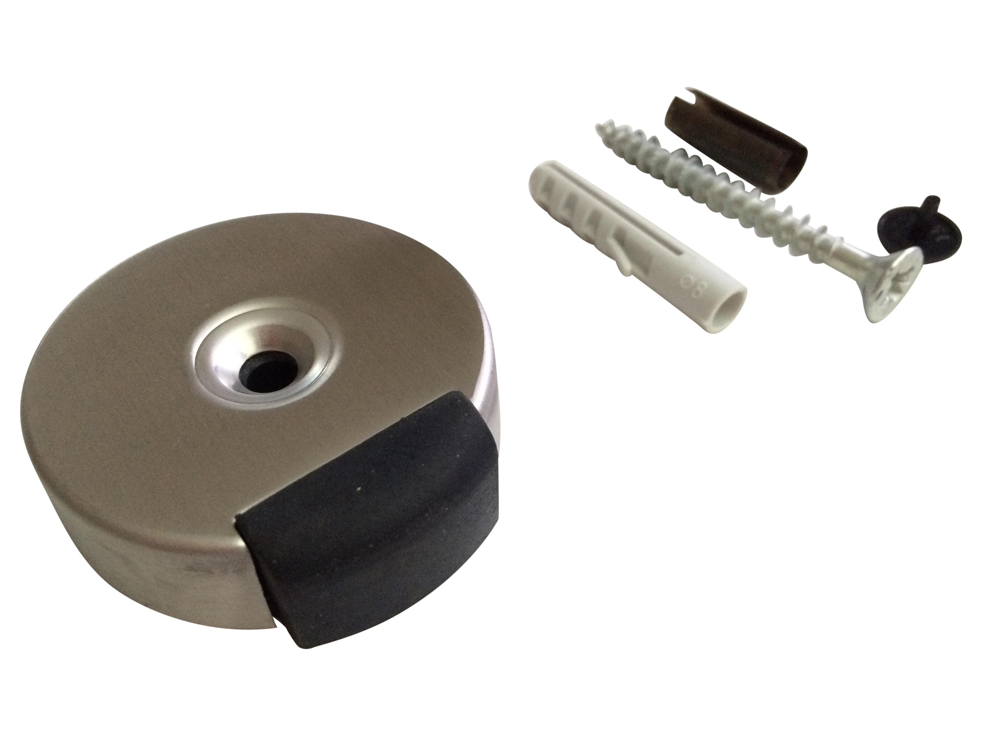 Hoppe Edelstahl Bodentürstopper E484 Gratis Versand 3 Jahre Garantie