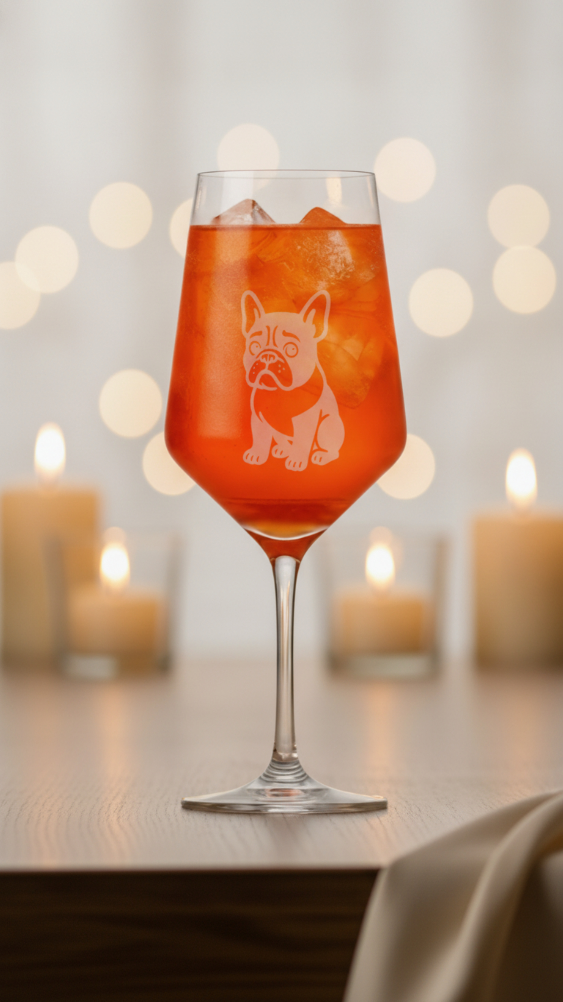 1x Weinglas Gravur Französische Bulldogge 350ml spülmaschinenfest für Hundeliebhaber - Vorschau 10