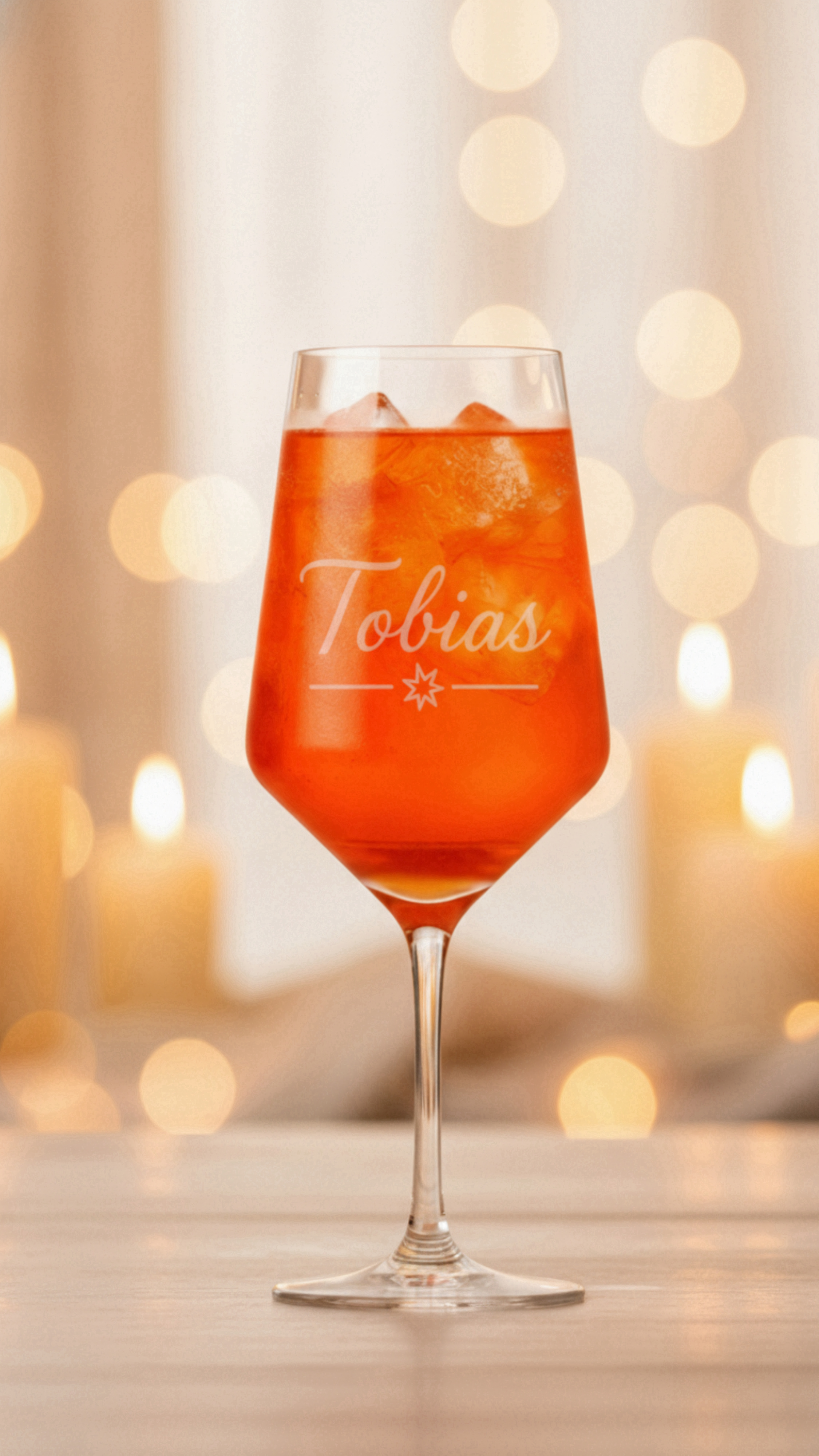 1x Weinglas Gravur Tobias Namensglas 350ml spülmaschinenfest stabil - Vorschau 10