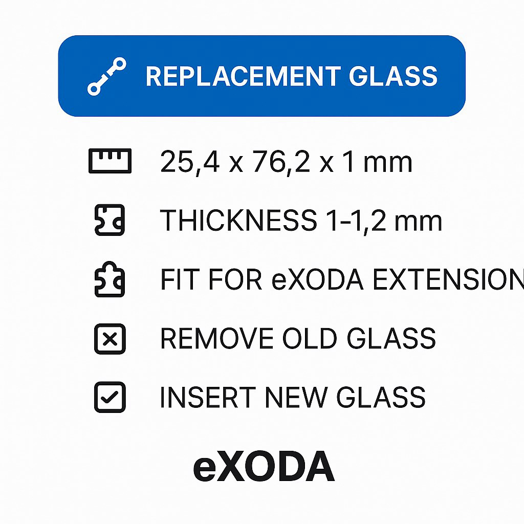 Ersatzglas für Bohnenbehälter - 5 Stück für eXODA Bohnenerweiterungen - Vorschau 6