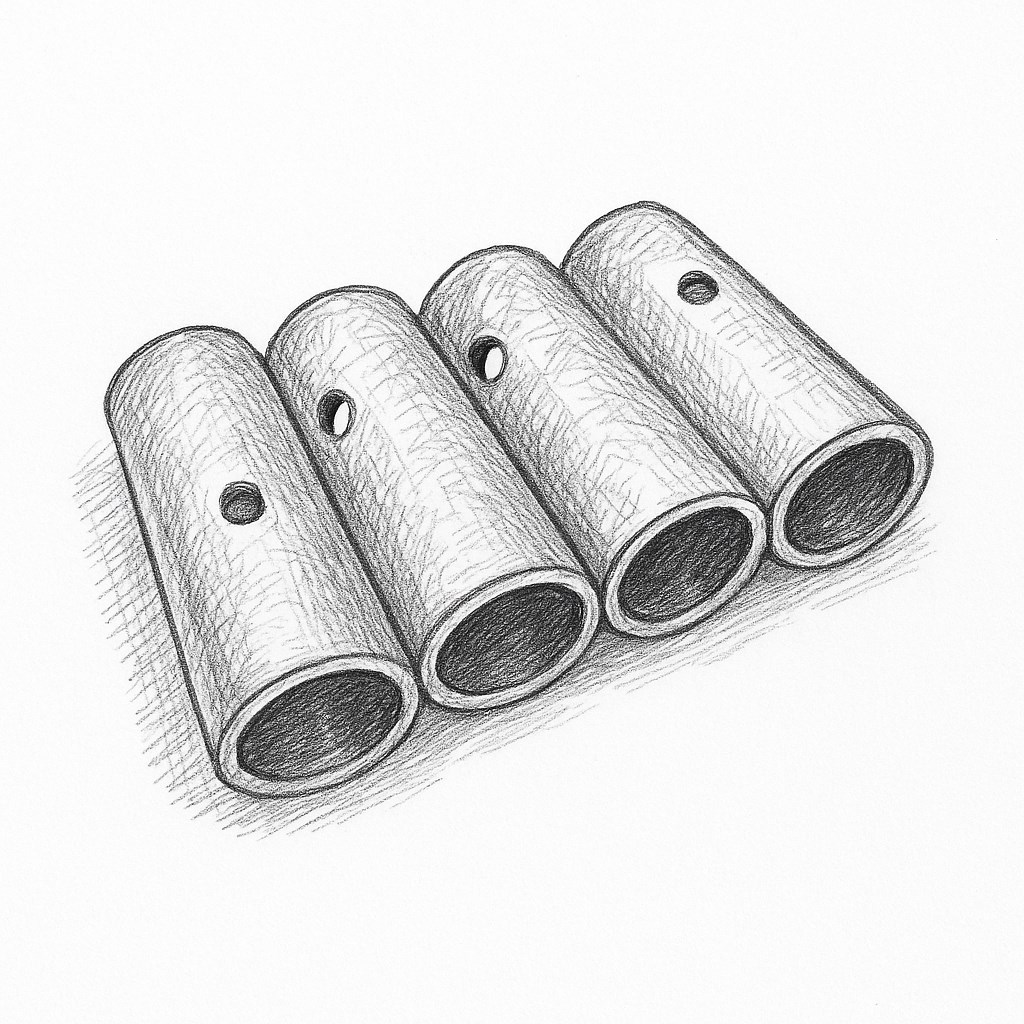 Stossverbinder 70mm2 4 Stk Pressverbinder aus verzinntem Kupfer für Kabel 70mm2 - Vorschau 7