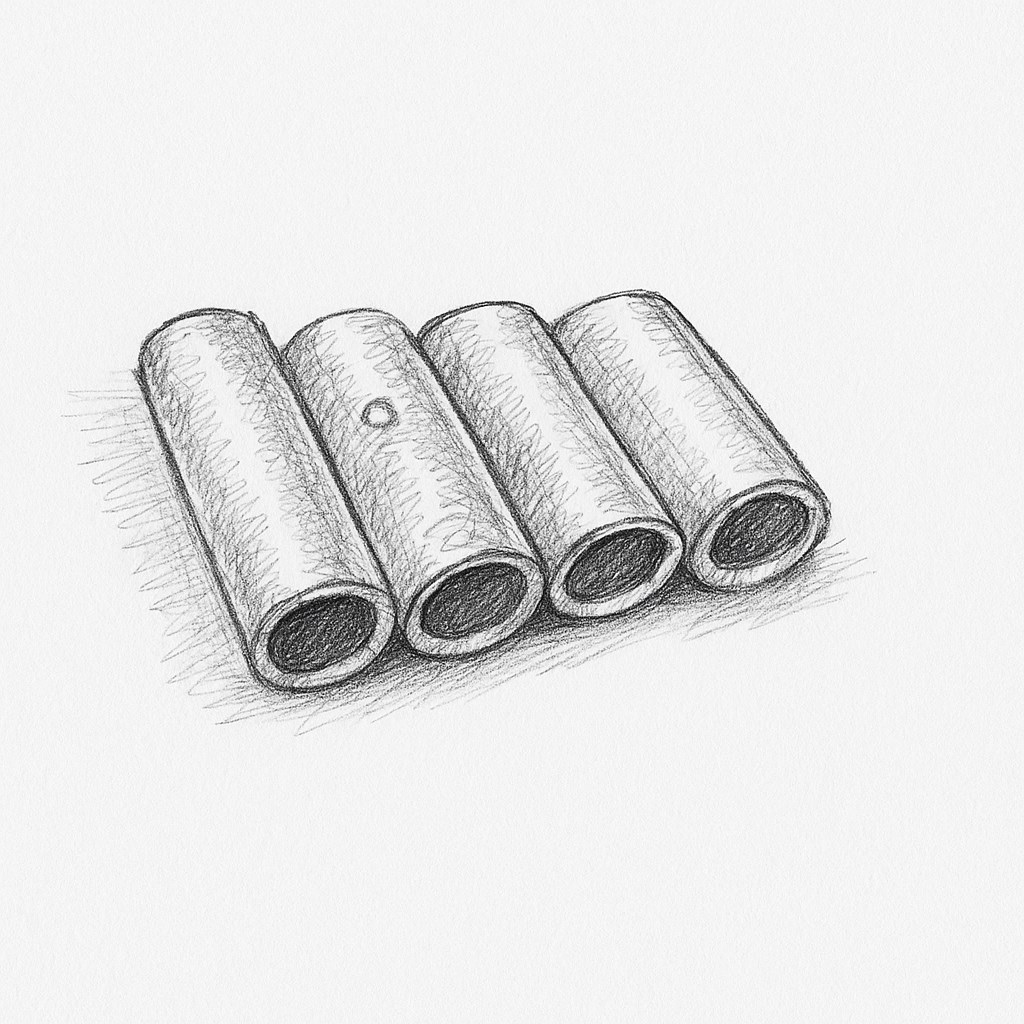 Stossverbinder 16mm² 4 Stck Pressverbinder für Batteriekabel zur Verbindung von Kabeln - Vorschau 7