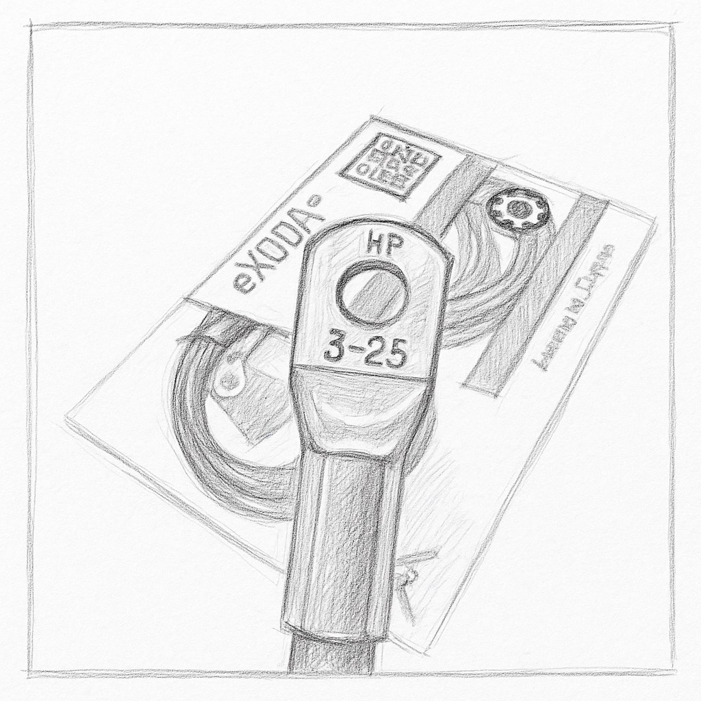 Batteriekabel 25 mm² 50cm M6 M8 Schwarz flexibel 99 Prozent Kupfer für KFZ Boot Motorrad - Vorschau 6