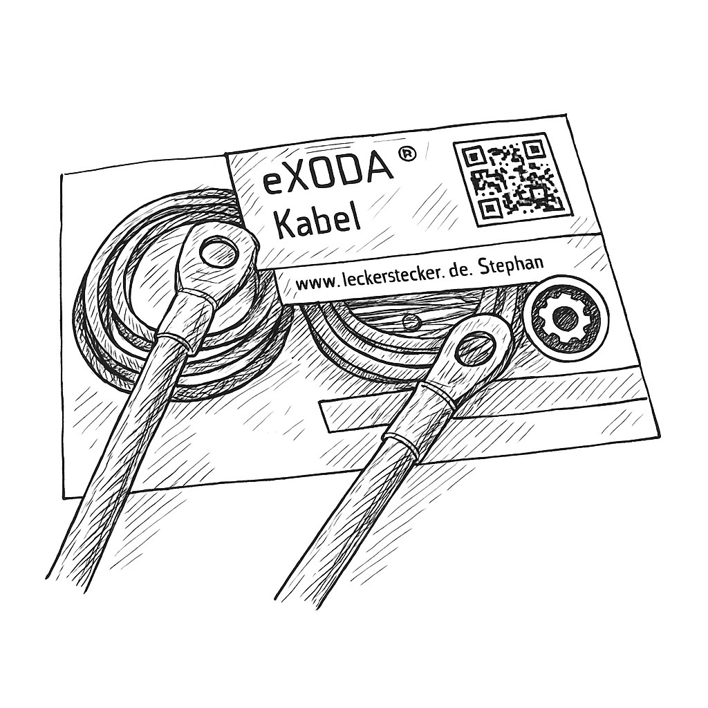 Batteriekabel 25 mm² 200cm M10 Rot für KFZ Motorrad Boot 1008 Watt 12V flexibles Kabel - Vorschau 6