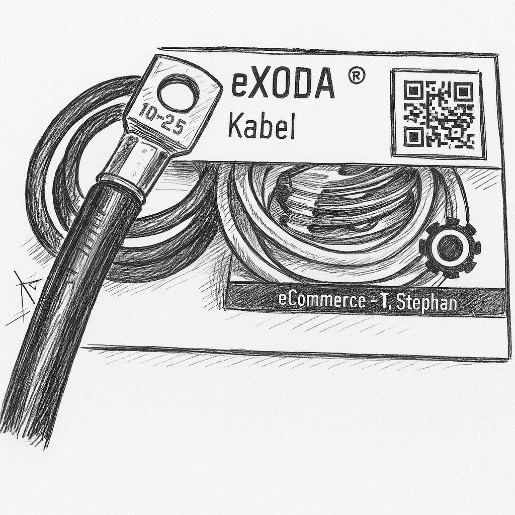 Batteriekabel 35 mm² 50cm mit Kabelschuhen M10 Schwarz flexibel aus 99 Prozent Kupfer bis 5645 Watt - Vorschau 6