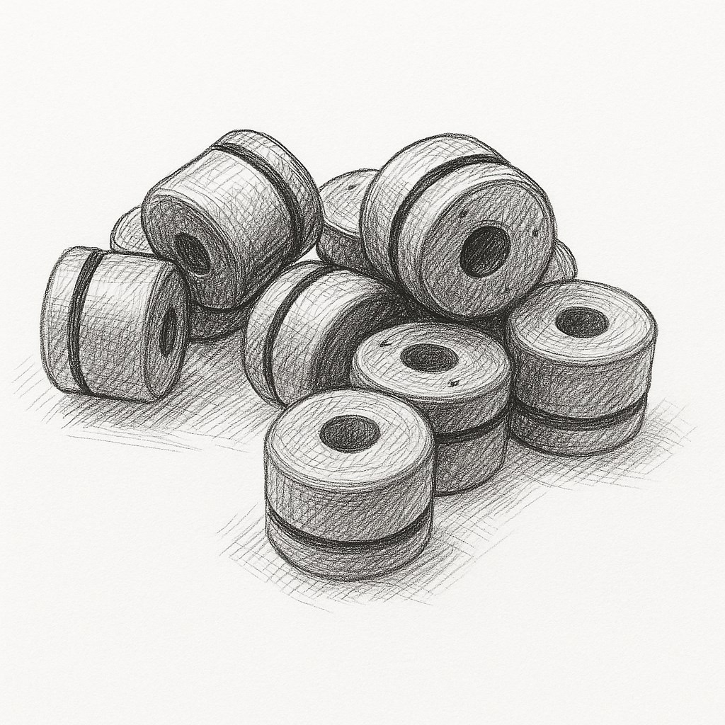 5mm Kabeltülle Gummi Kabeldurchführung 10 Stück für Kabelquerschnitt 20 bis 25 mm² - Vorschau 7