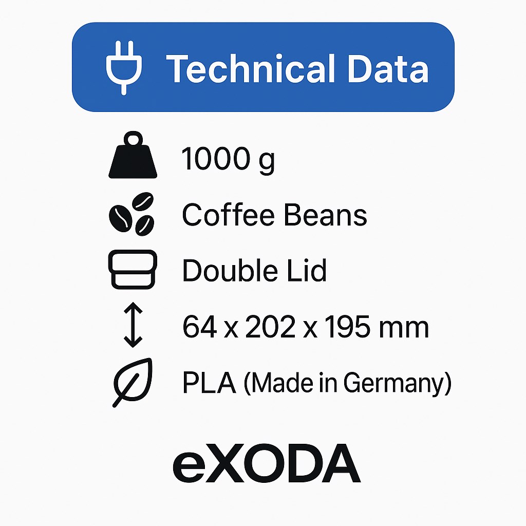 Bohnenbehälter Erweiterung für 650 g mehr Kapazität für EQ700 Kaffeevollautomaten - Vorschau 7