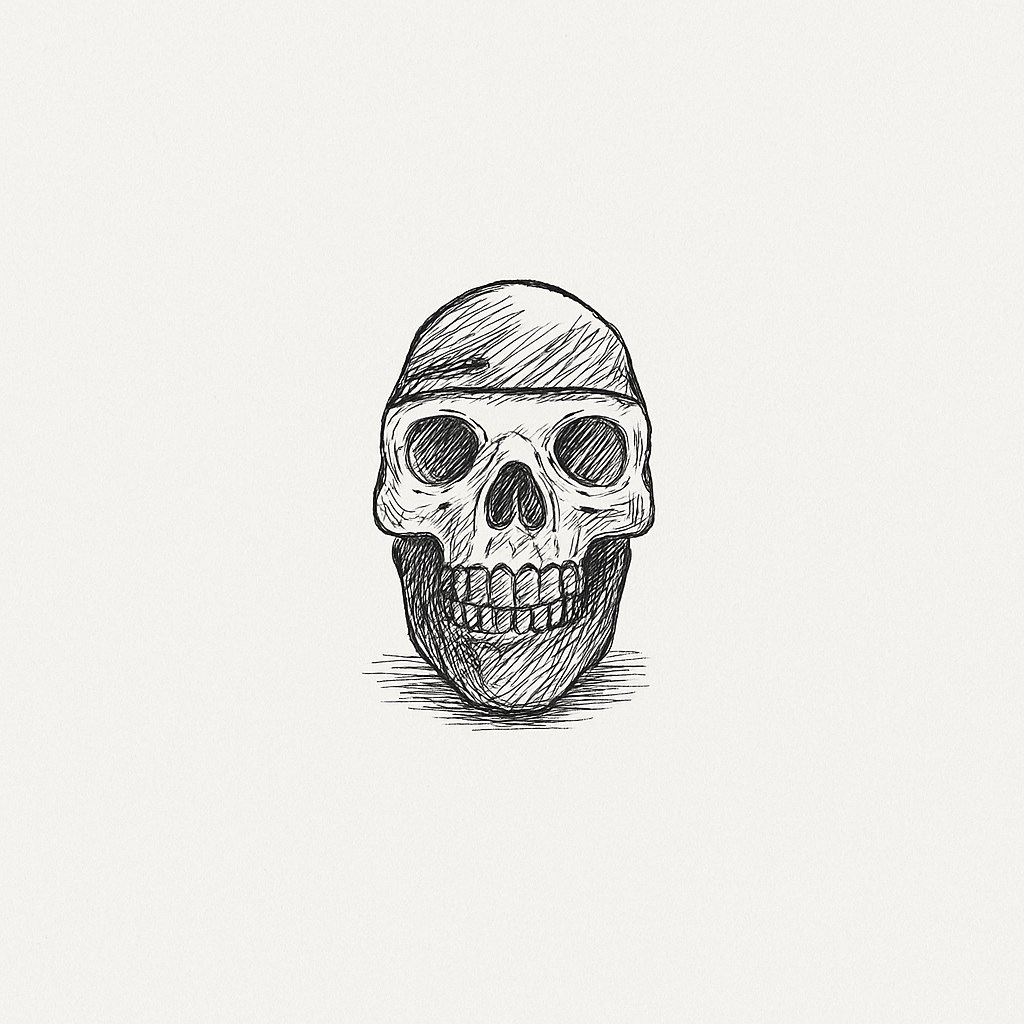 Kreativ Abdeckung für Anhängerkupplung Totenkopf Schwarz-Rot-Weiss aus Kunststoff - Vorschau 7