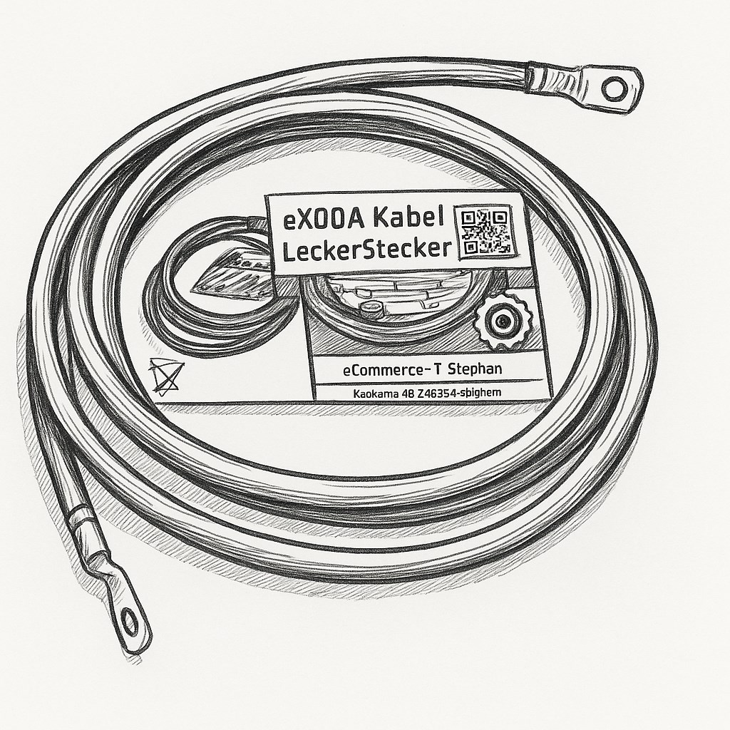 Batteriekabel 50 mm² 2,5m Schwarz mit M8 Kabelschuhen für zuverlässige Leistung 134A 12V - Vorschau 7