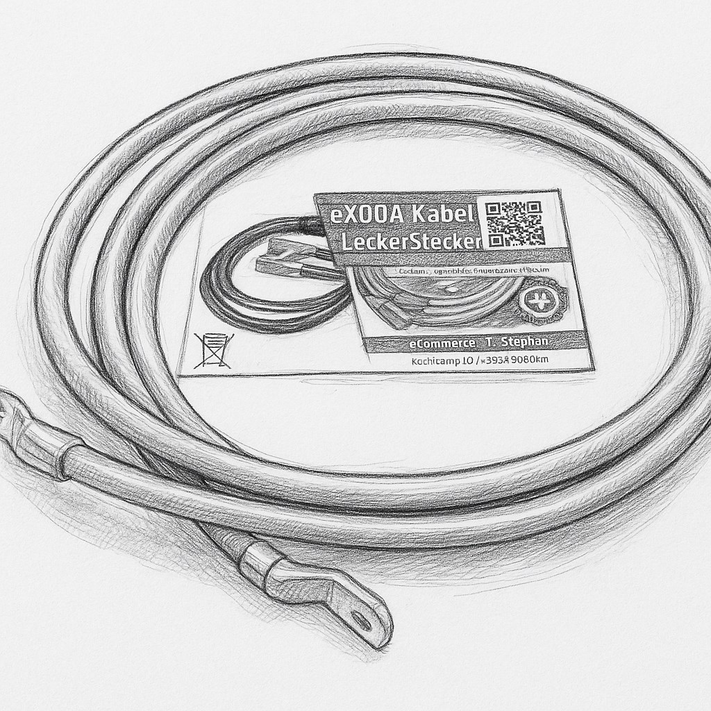 Batteriekabel 50 mm² 2,5m Rot mit M10 Kabelschuhen für zuverlässige Fahrzeugnutzung - Vorschau 7