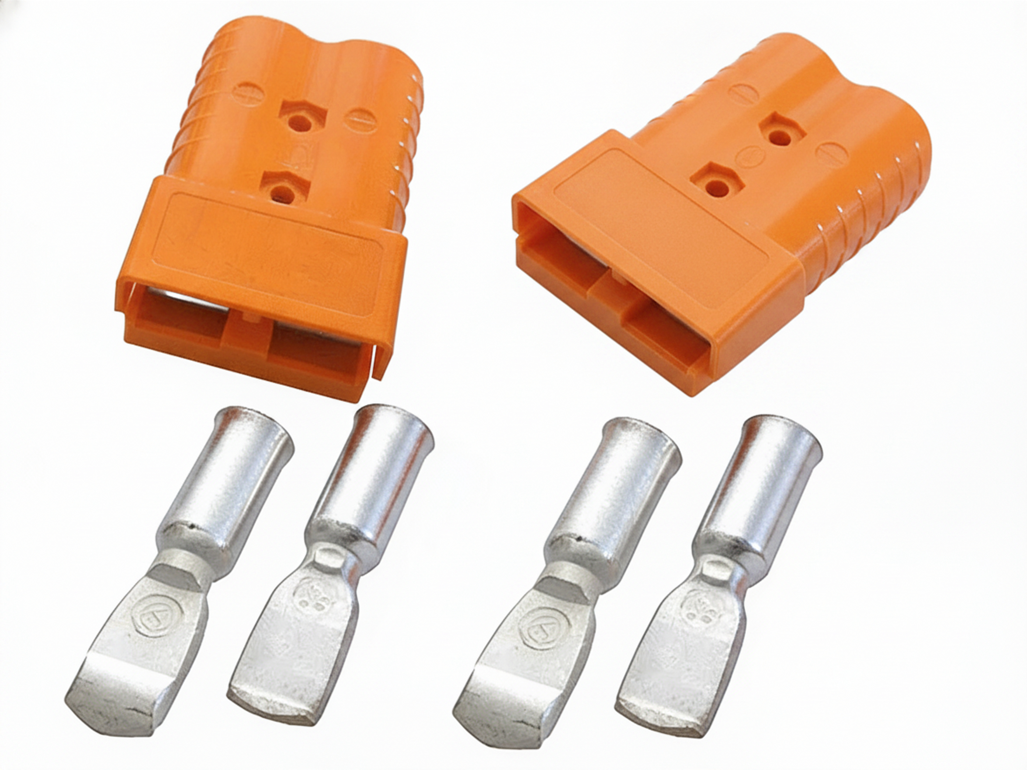 Batteriestecker 350A 120 mm2 orange Set Steckverbinder - Vorschau 2