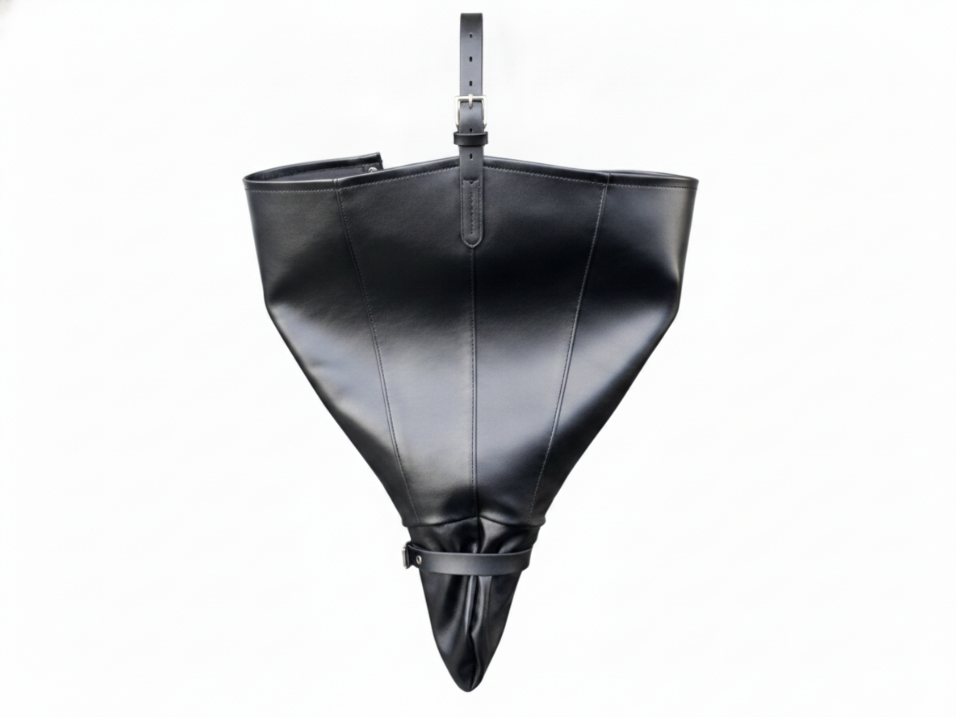 Bondage Armbinder BDSM SM  schwarz zum verschnüren - Vorschau 2