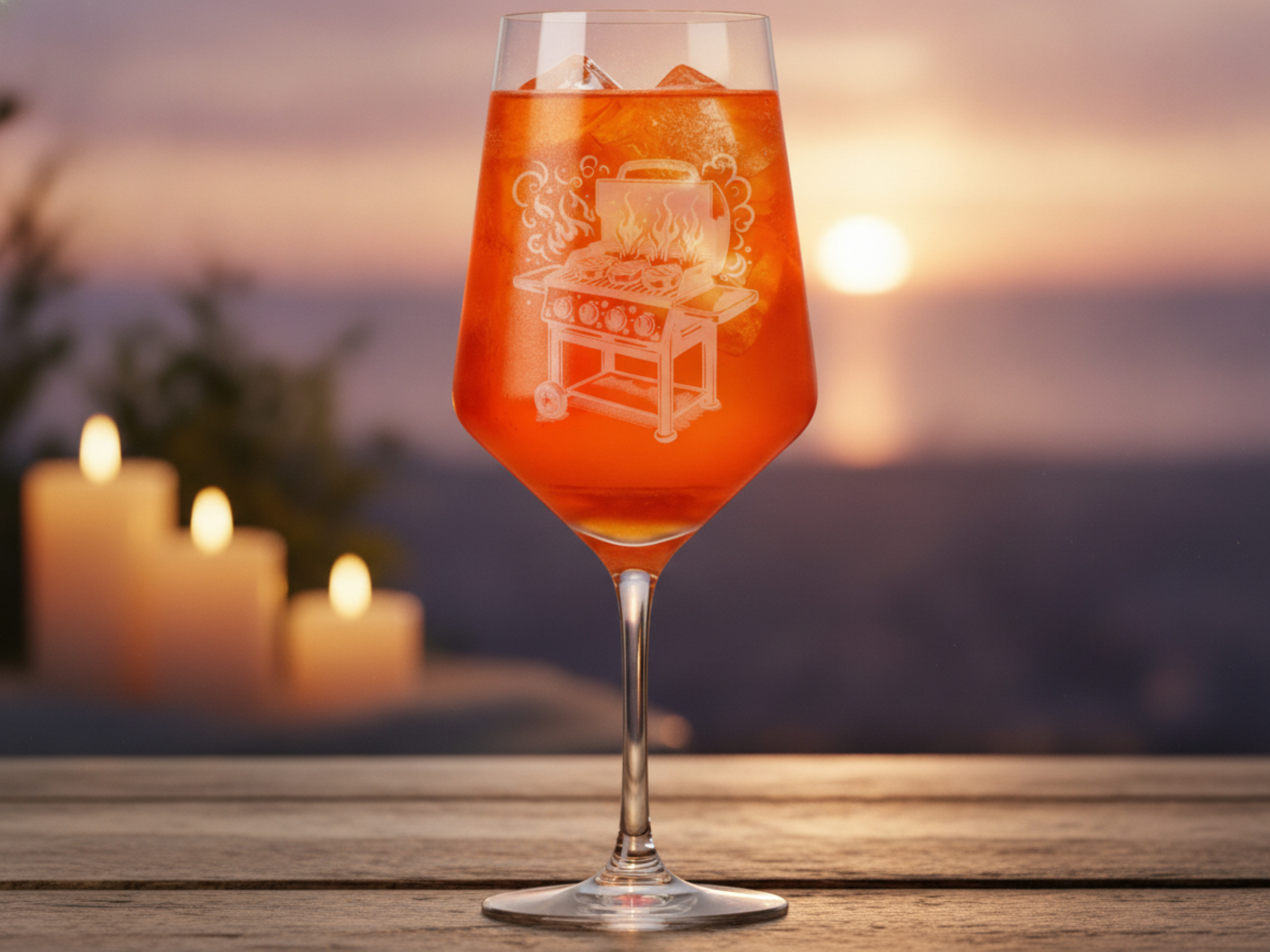Weinglas 350 ml für Grillpartys und gesellige Abende elegantes spülmaschinenfestes Design - Vorschau 3