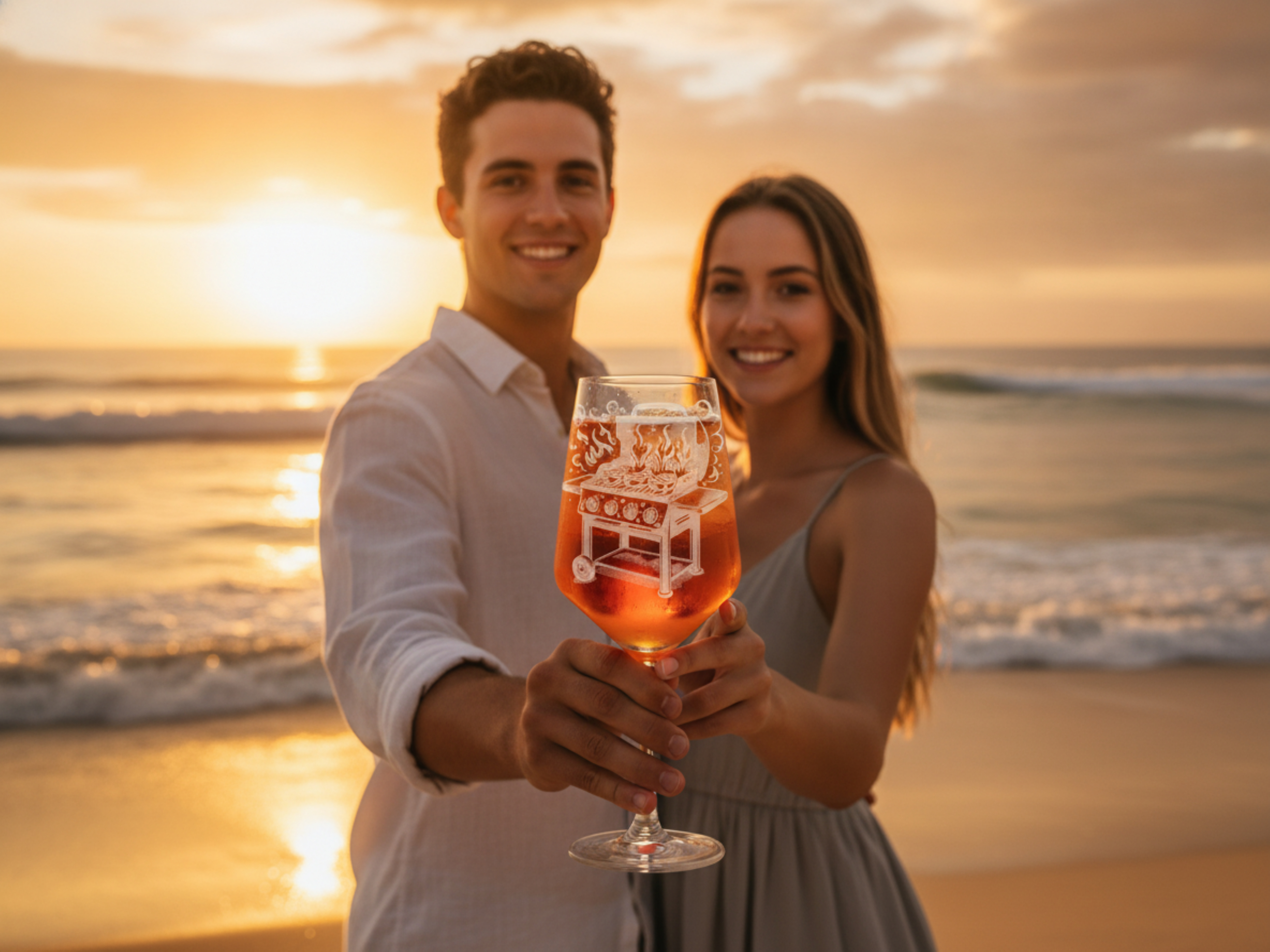 Weinglas 350 ml für Grillpartys und gesellige Abende elegantes spülmaschinenfestes Design - Vorschau 6
