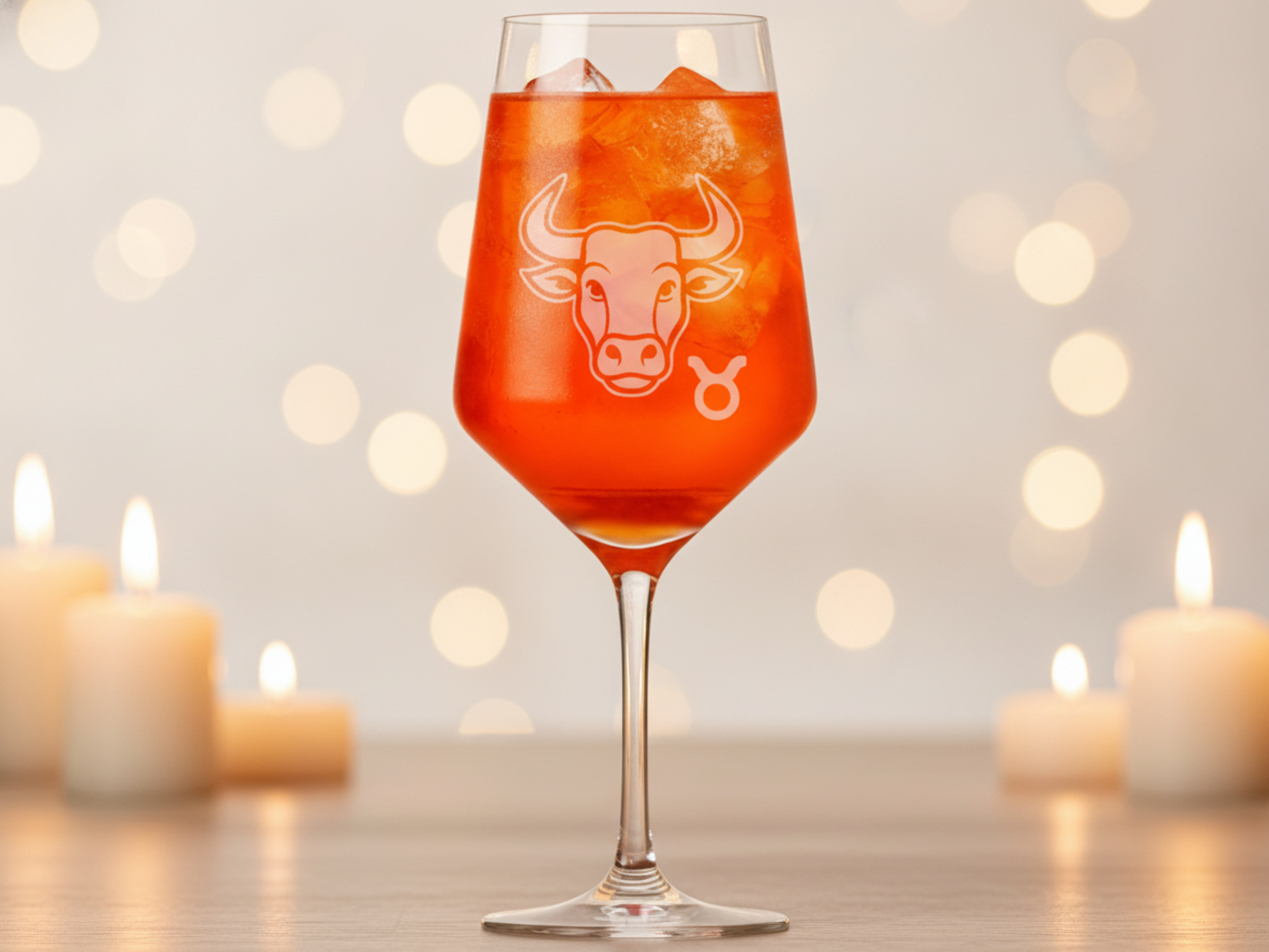 Weinglas Sternzeichen Stier Motiv 350ml spülmaschinenfest mit schöner Gravur - Vorschau 2