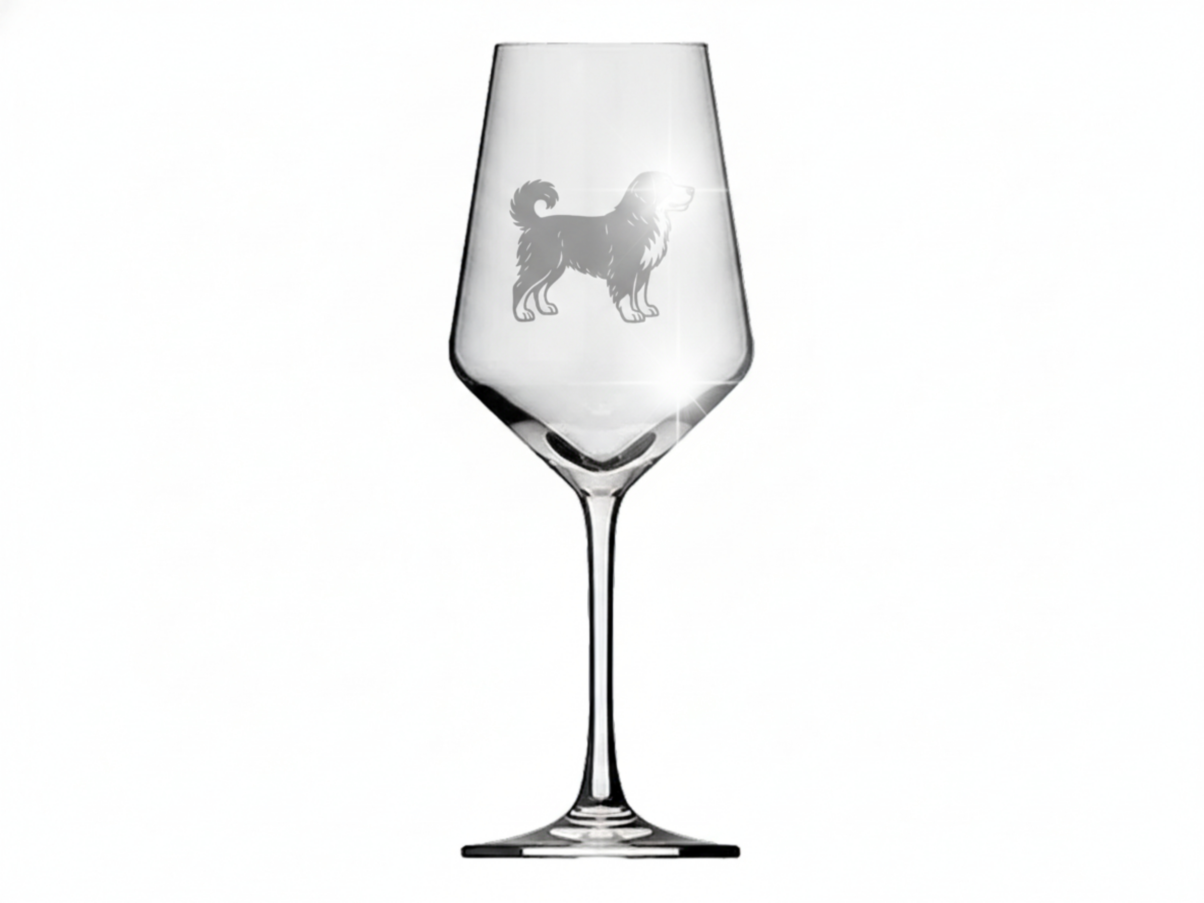 Weinglas mit Berner Sennenhund Gravur spülmaschinenfest ideal für Weinliebhaber - Vorschau 6