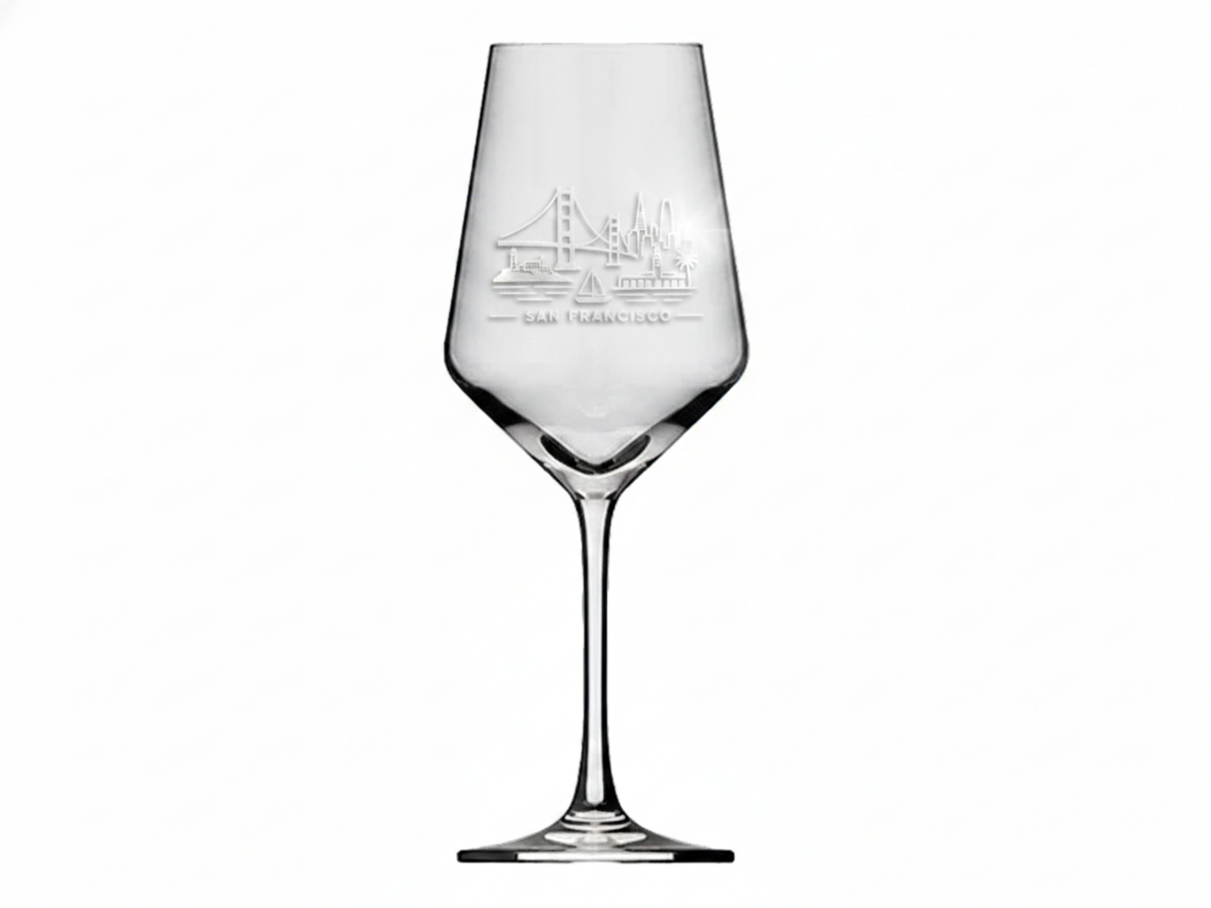 Weinglas Gravur SAN FRANCISCO 350ml spülmaschinenfest robust und praktisch