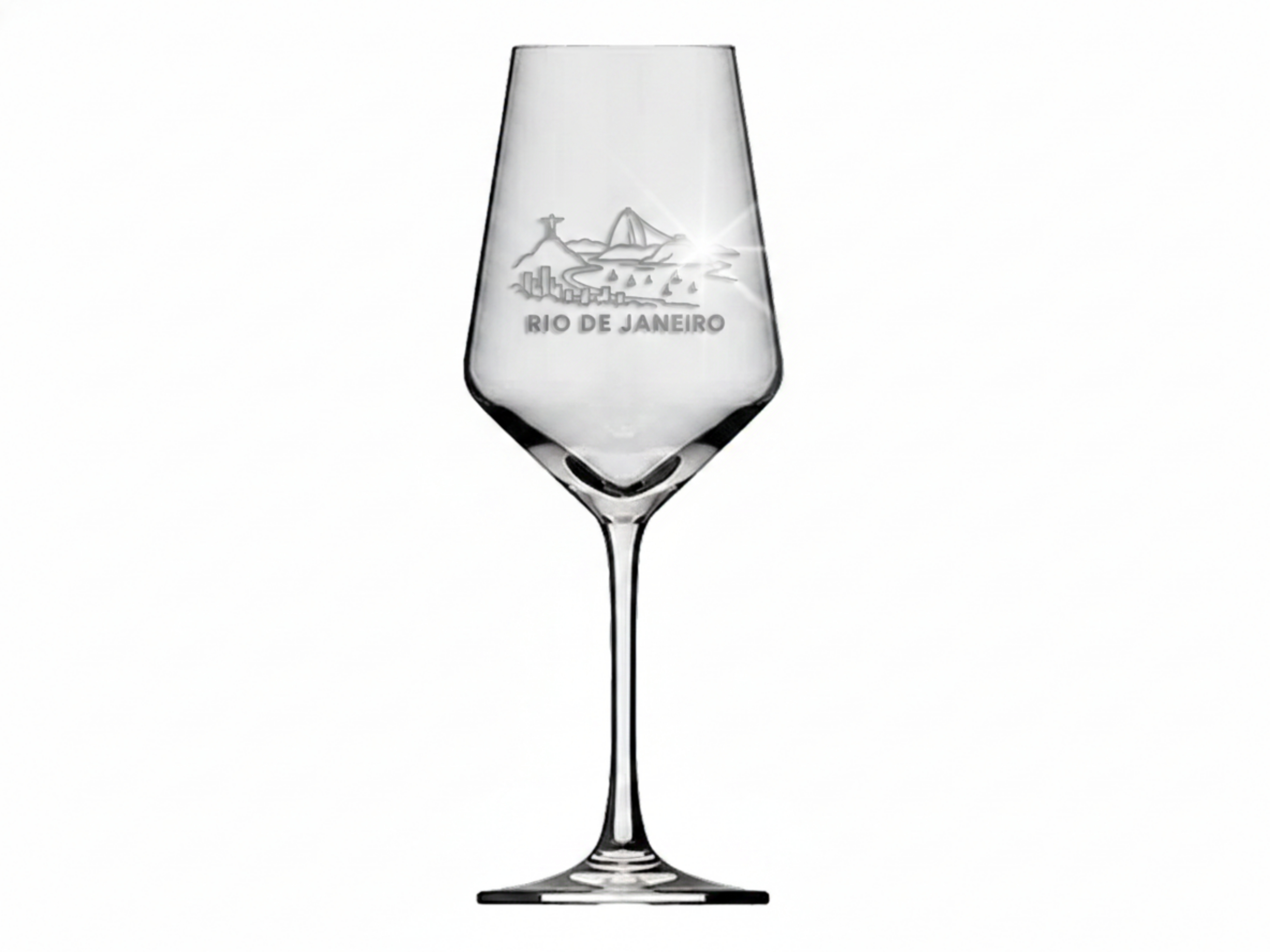 Weinglas Gravur Rio de Janeiro 350ml spülmaschinenfest und praktisch