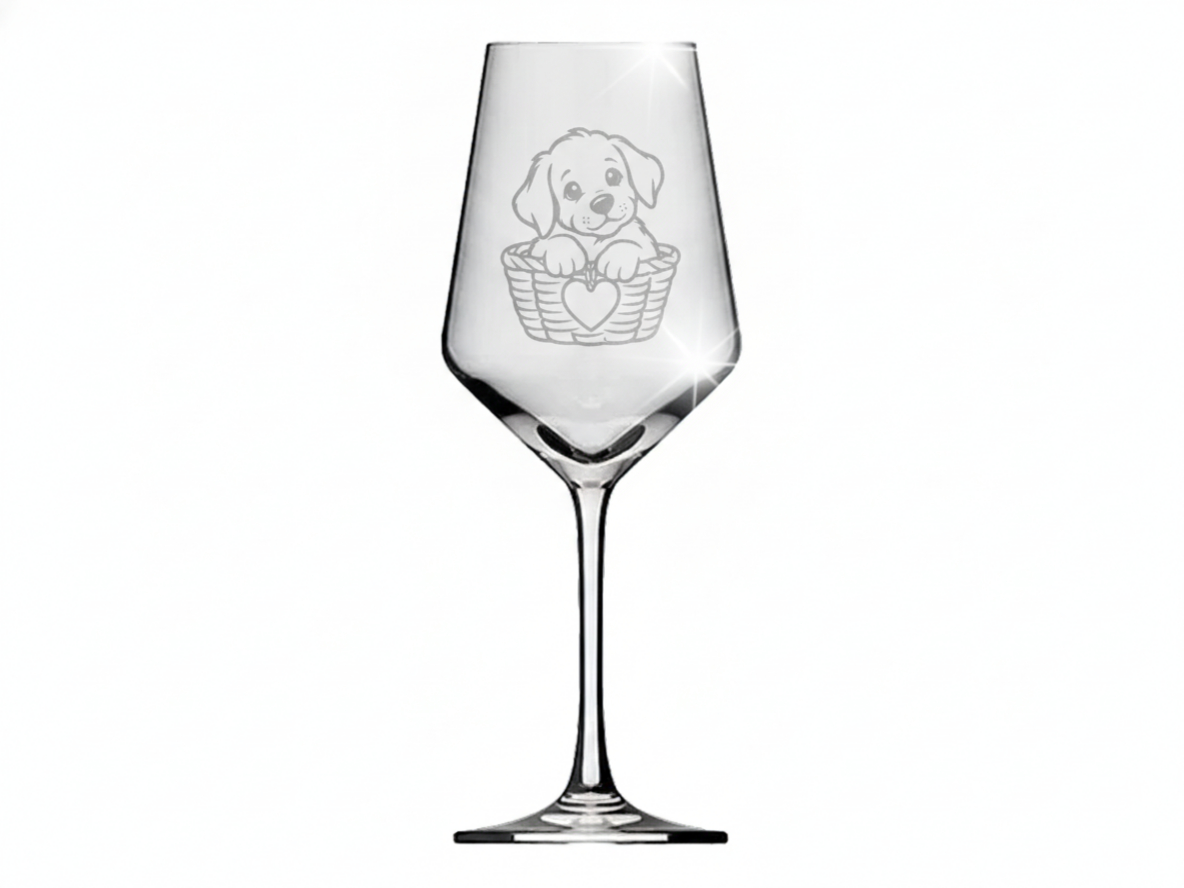 Weinglas Gravur Welpe Sweetie 350ml spülmaschinenfest Valhalla Glas - Vorschau 6