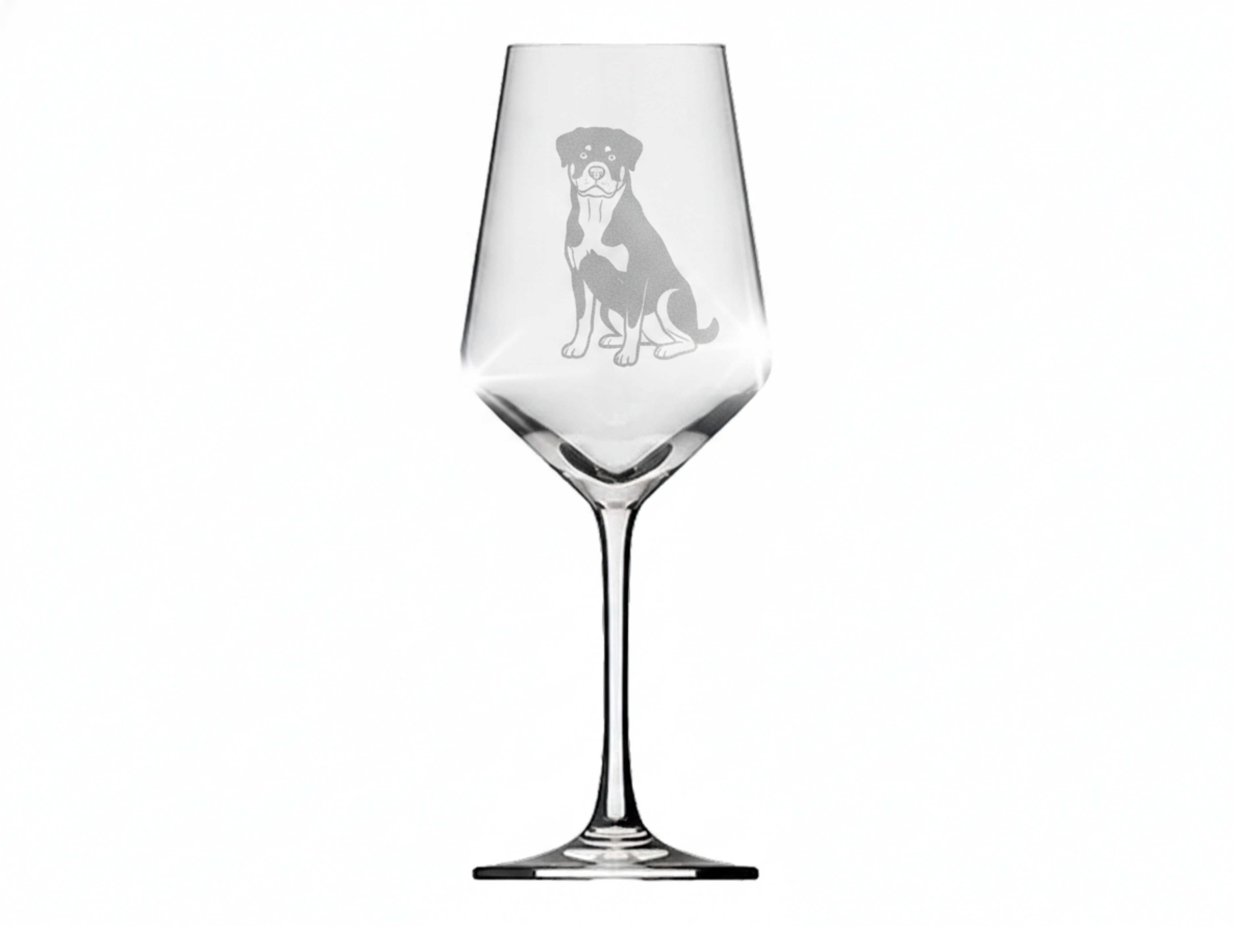 Weinglas Gravur Rottweiler 350ml spülmaschinenfest Valhalla Trinkglas - Vorschau 6