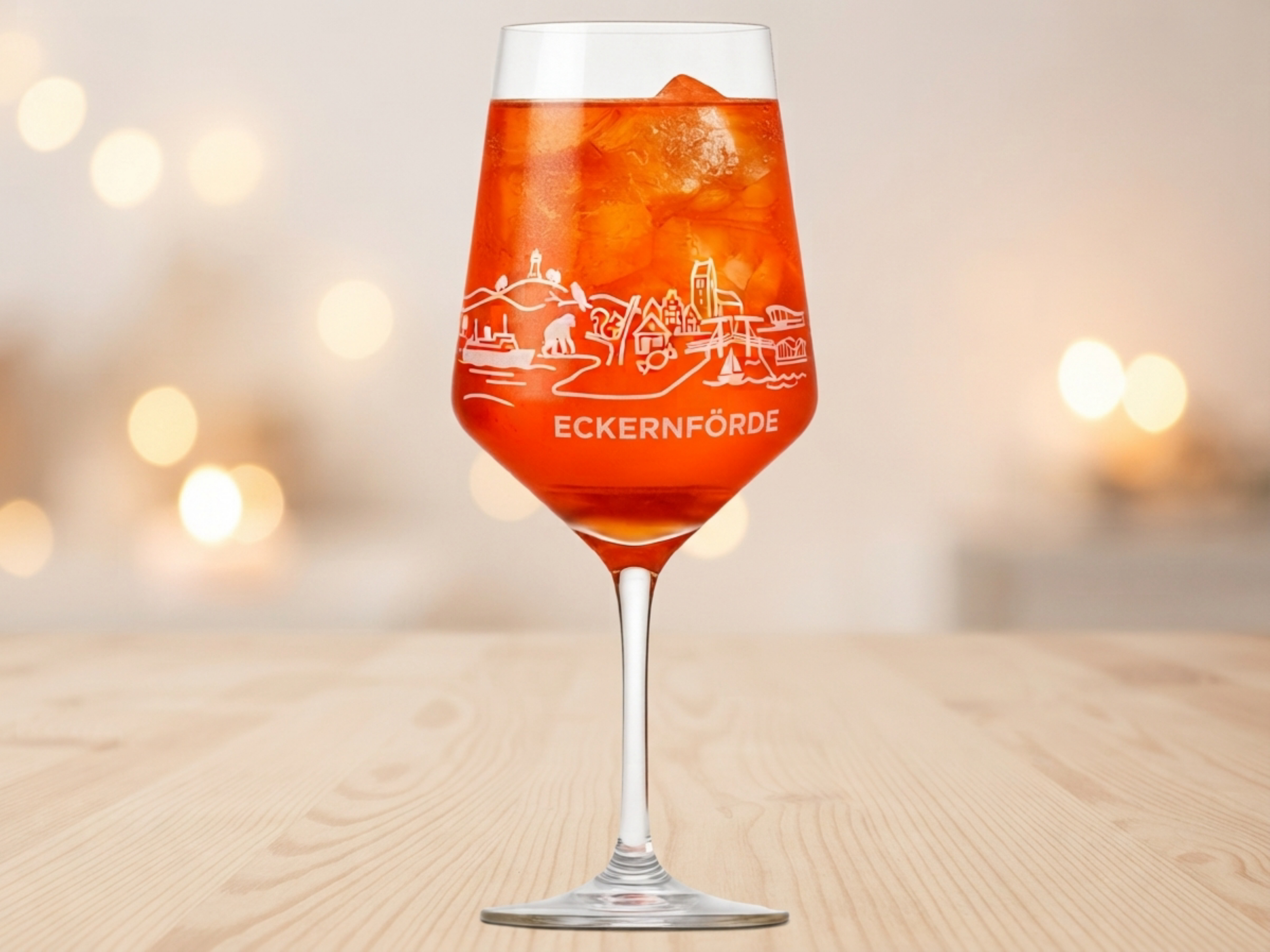 Weinglas Gravur Eckernförde 350ml spülmaschinenfest - dauerhaft abriebfest Valhalla - Vorschau 2