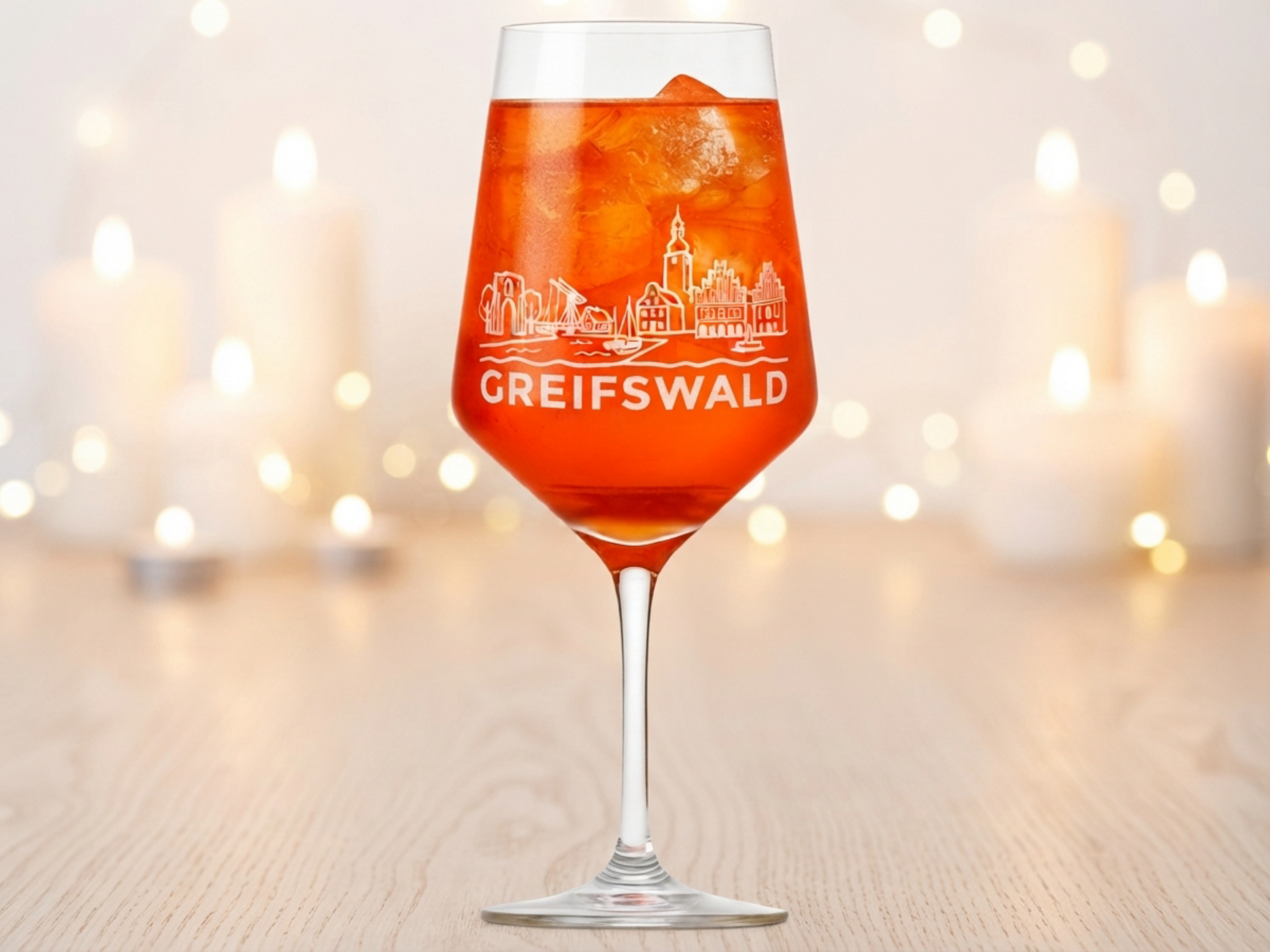 Weinglas Gravur Greifswald 350ml spülmaschinenfest-Greif-Valhalla-Klar - Vorschau 2