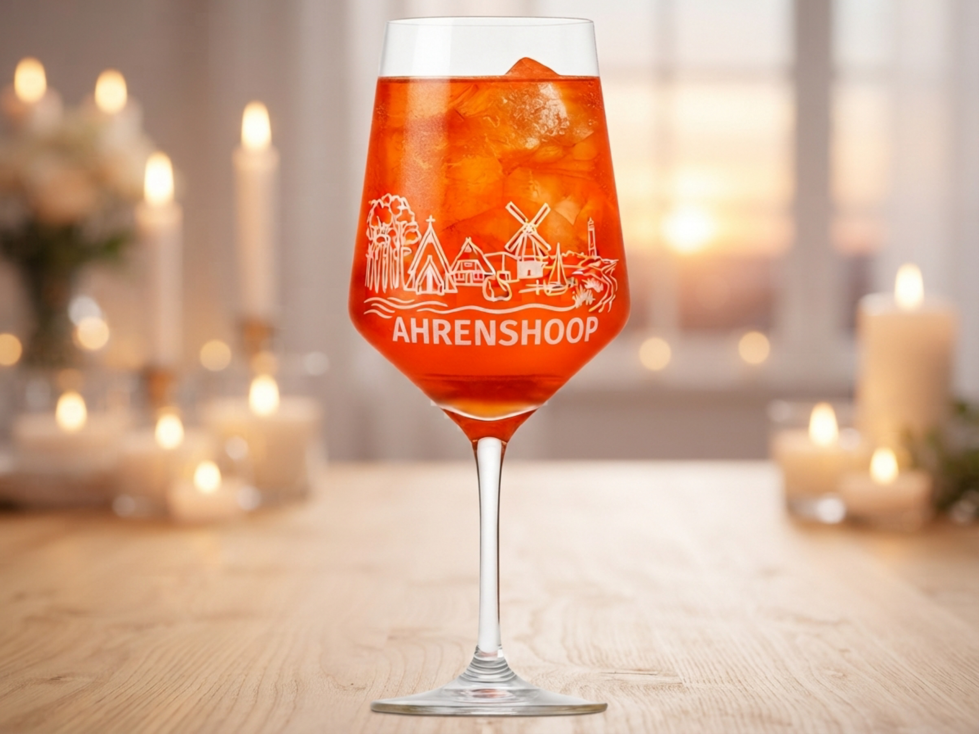 Weinglas Gravur Ahrenshoop 350ml spülmaschinenfest-Valhalla Glas für Wein - Vorschau 4