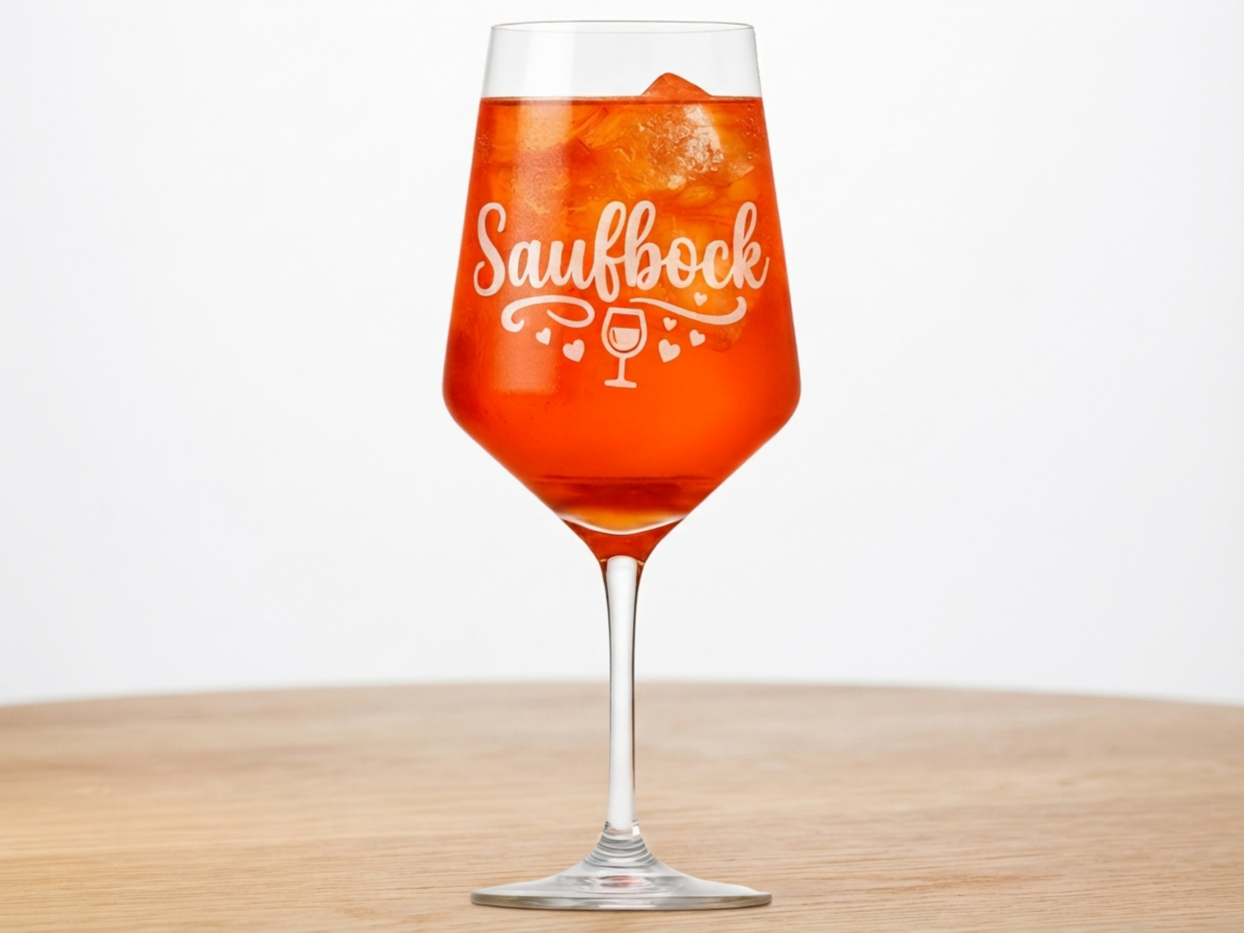 Weinglas Gravur Saufbock 350ml spülmaschinenfest - Valhalla Rotwein Weißwein Glas - Vorschau 5