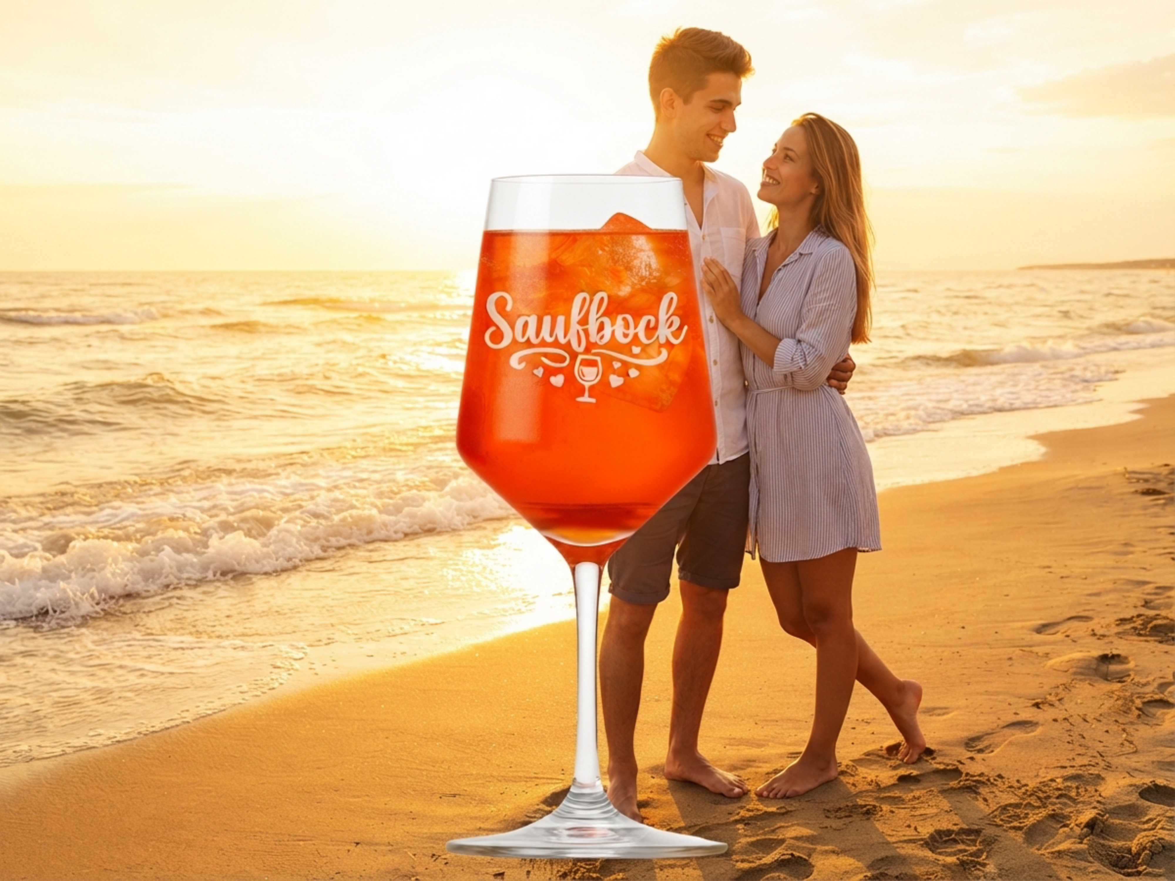Weinglas Gravur Saufbock 350ml spülmaschinenfest - Valhalla Rotwein Weißwein Glas - Vorschau 4