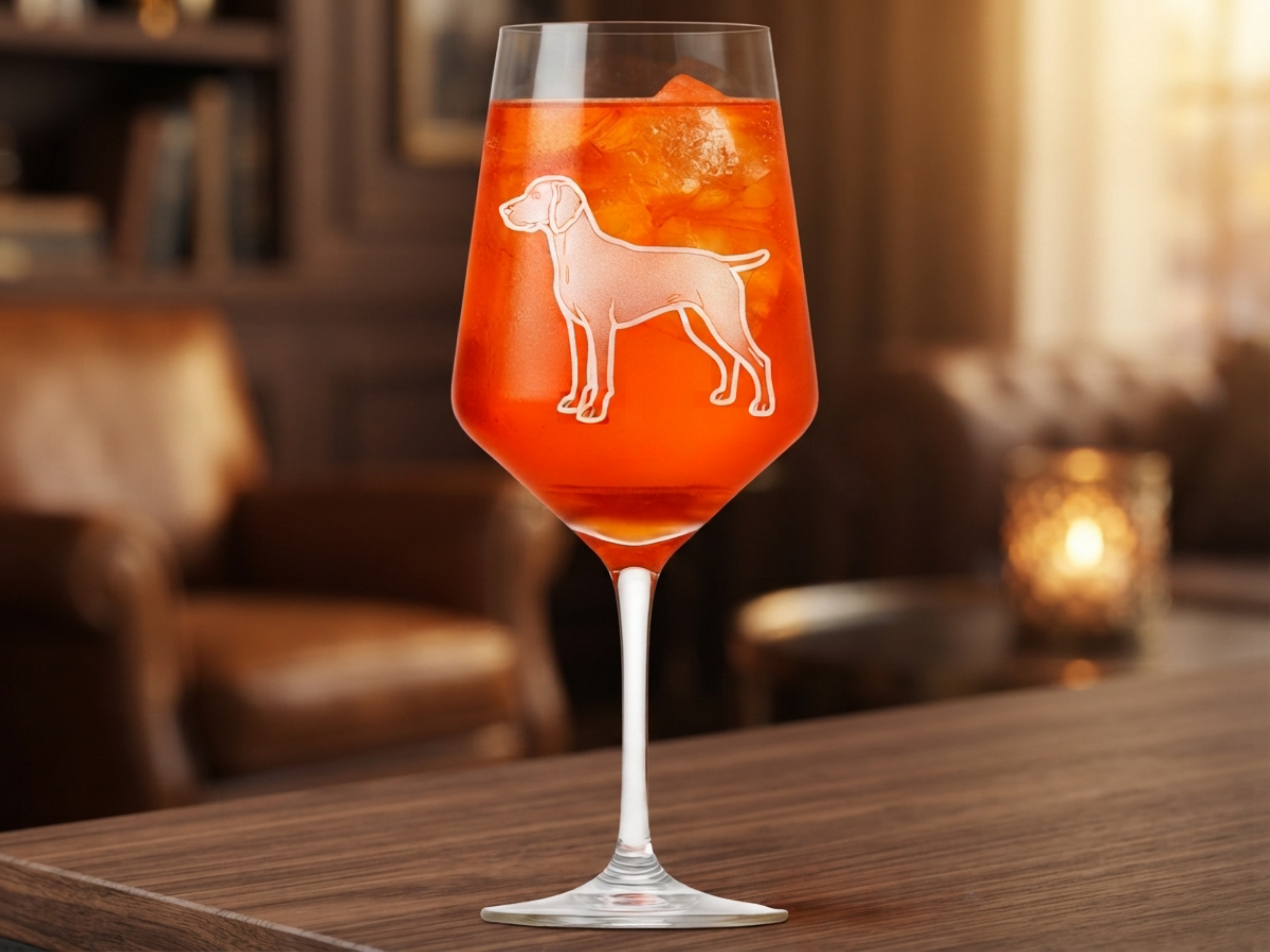 Weinglas Gravur Weimaraner 350ml spülmaschinenfest - Valhalla Rot- & Weißweinglas - Vorschau 5