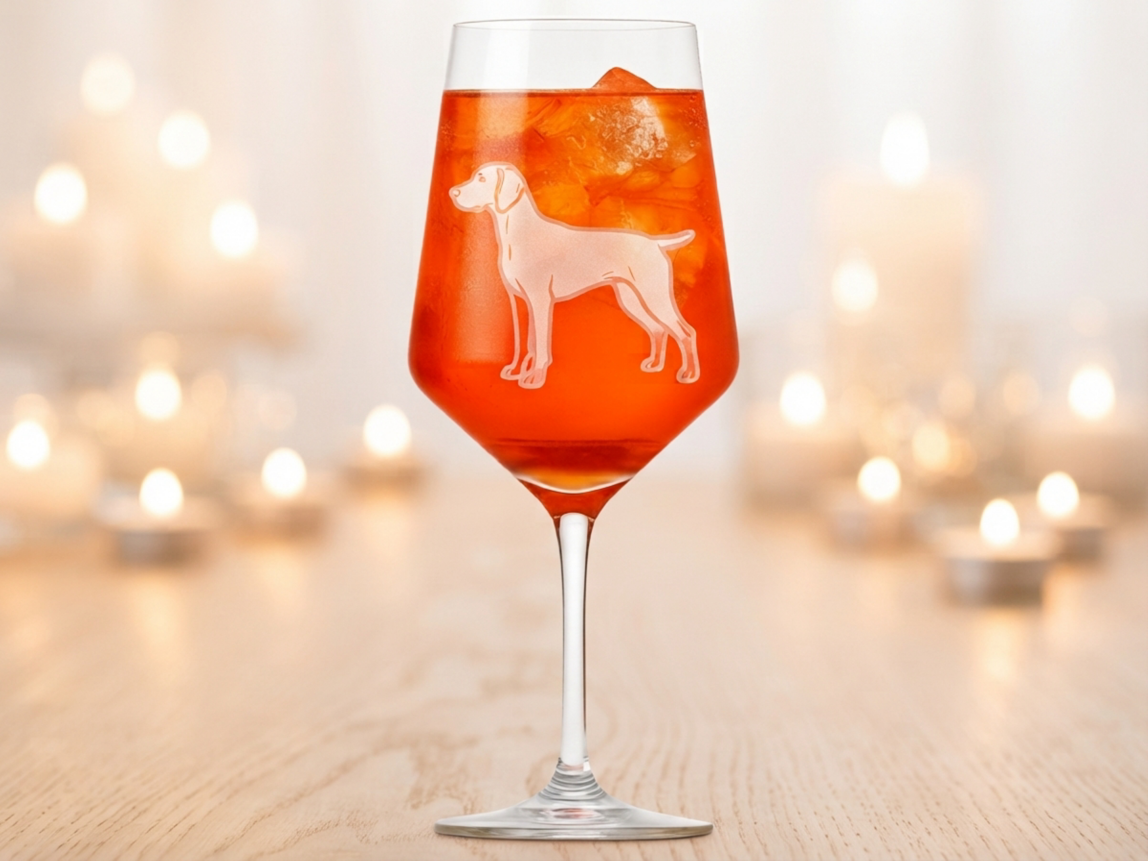 Weinglas Gravur Weimaraner 350ml spülmaschinenfest - Valhalla Rot- & Weißweinglas - Vorschau 2