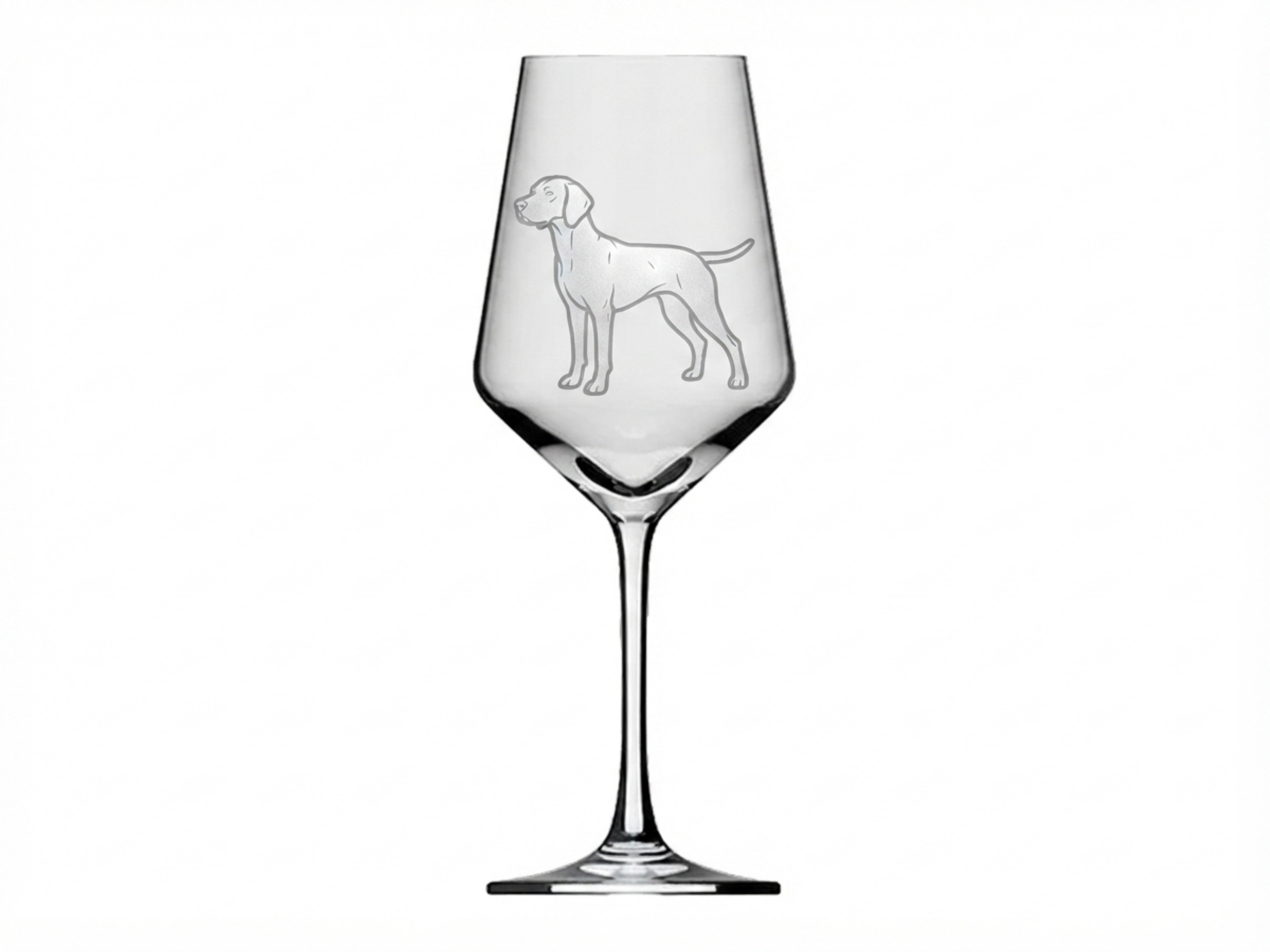 Weinglas Gravur Magyar Vizsla 350ml spülmaschinenfest - Vorschau 6