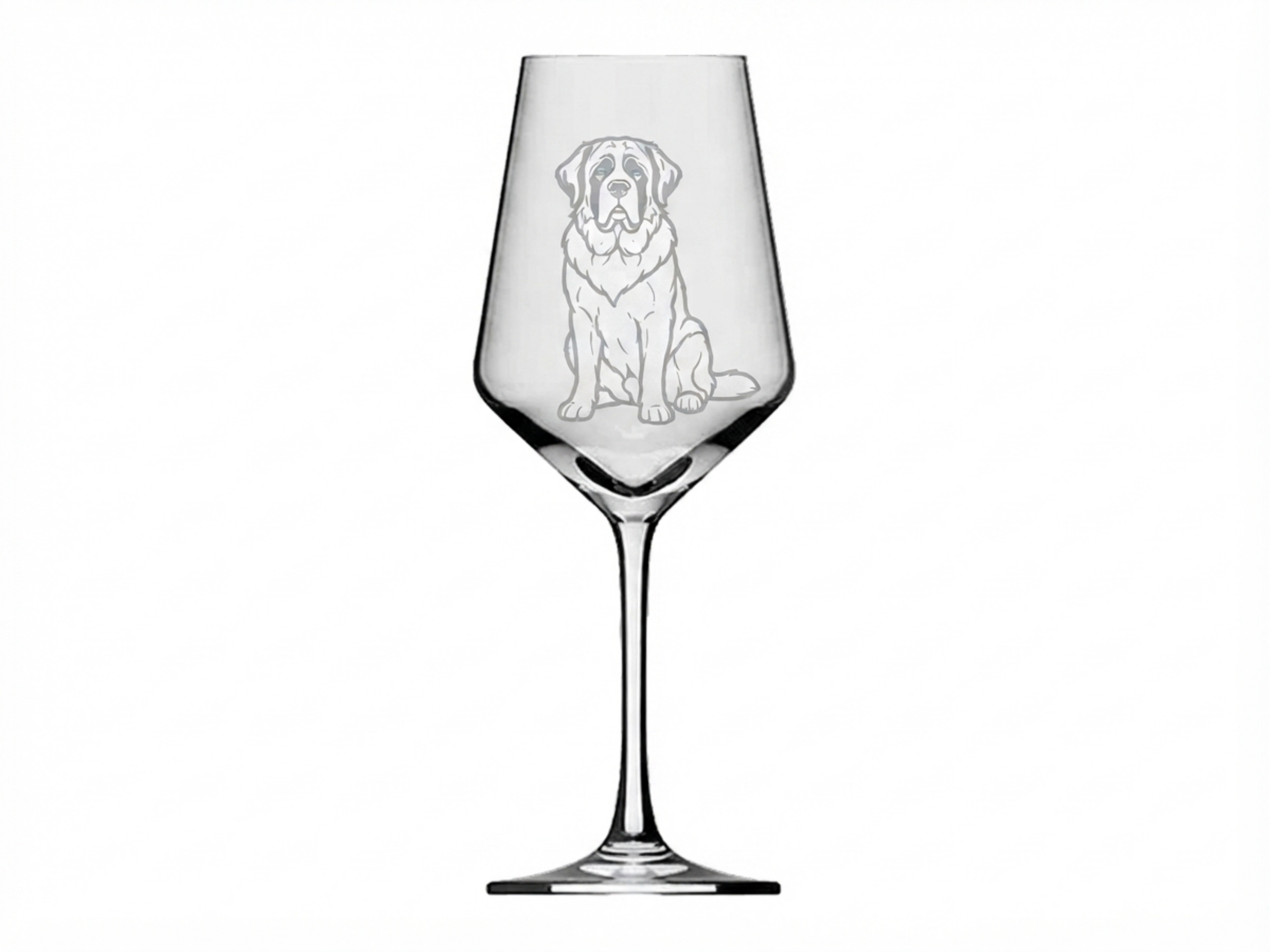 Weinglas Gravur Bernhardiner 350ml spülmaschinenfest - Vorschau 6