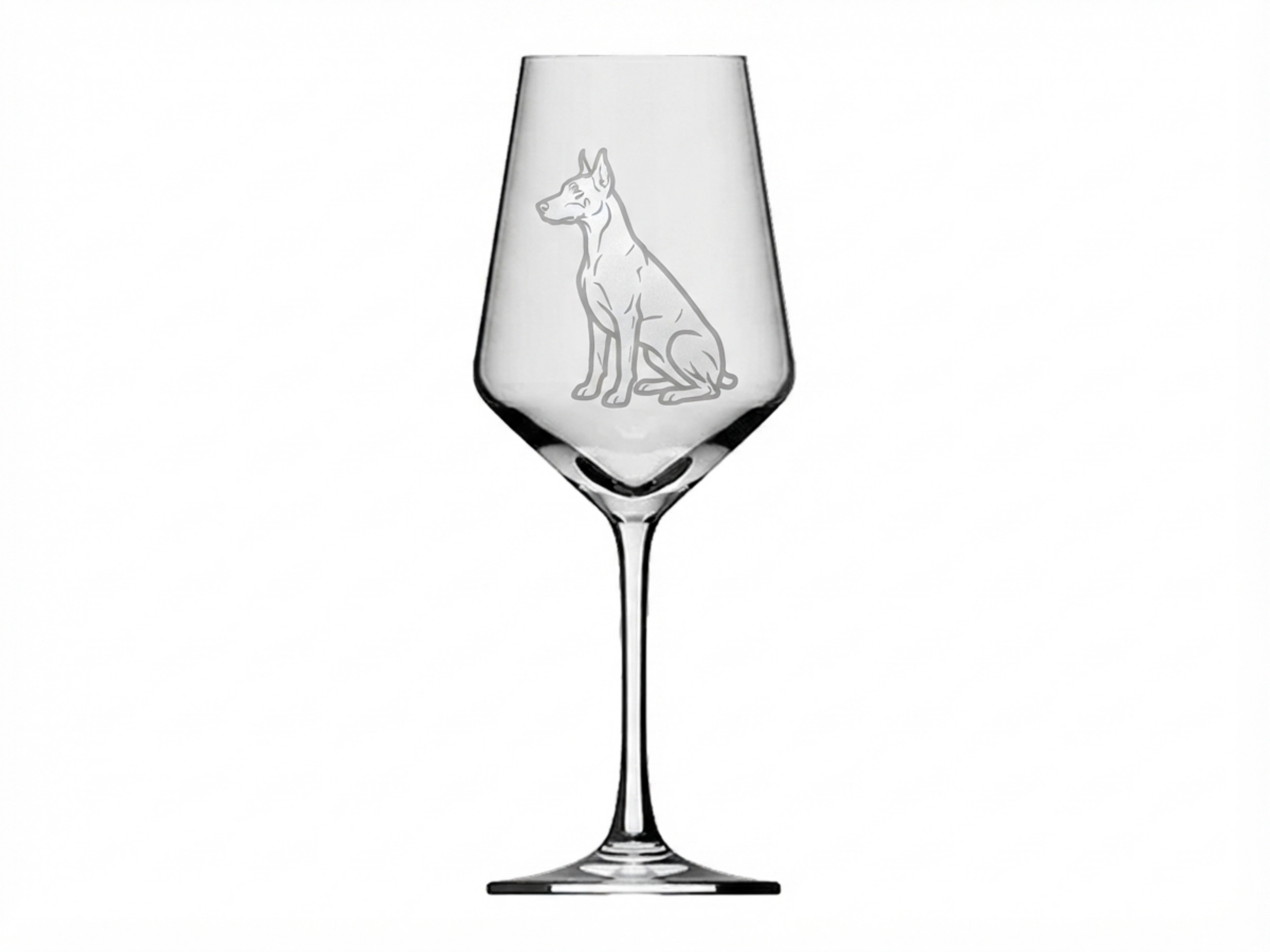 Weinglas Gravur Dobermann 350ml spülmaschinenfest - Vorschau 6