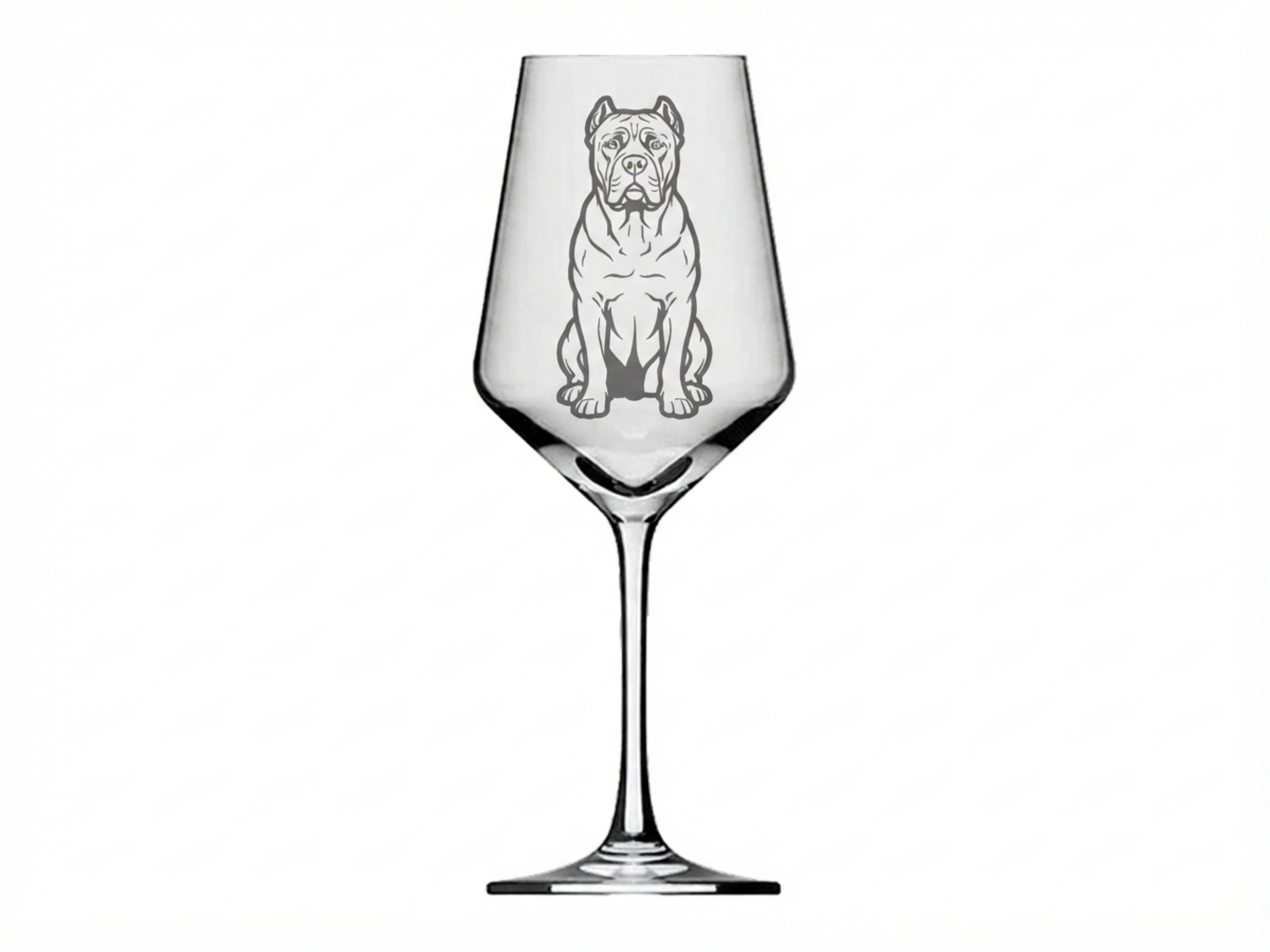 Weinglas Gravur Cane Corso 350ml spülmaschinenfest