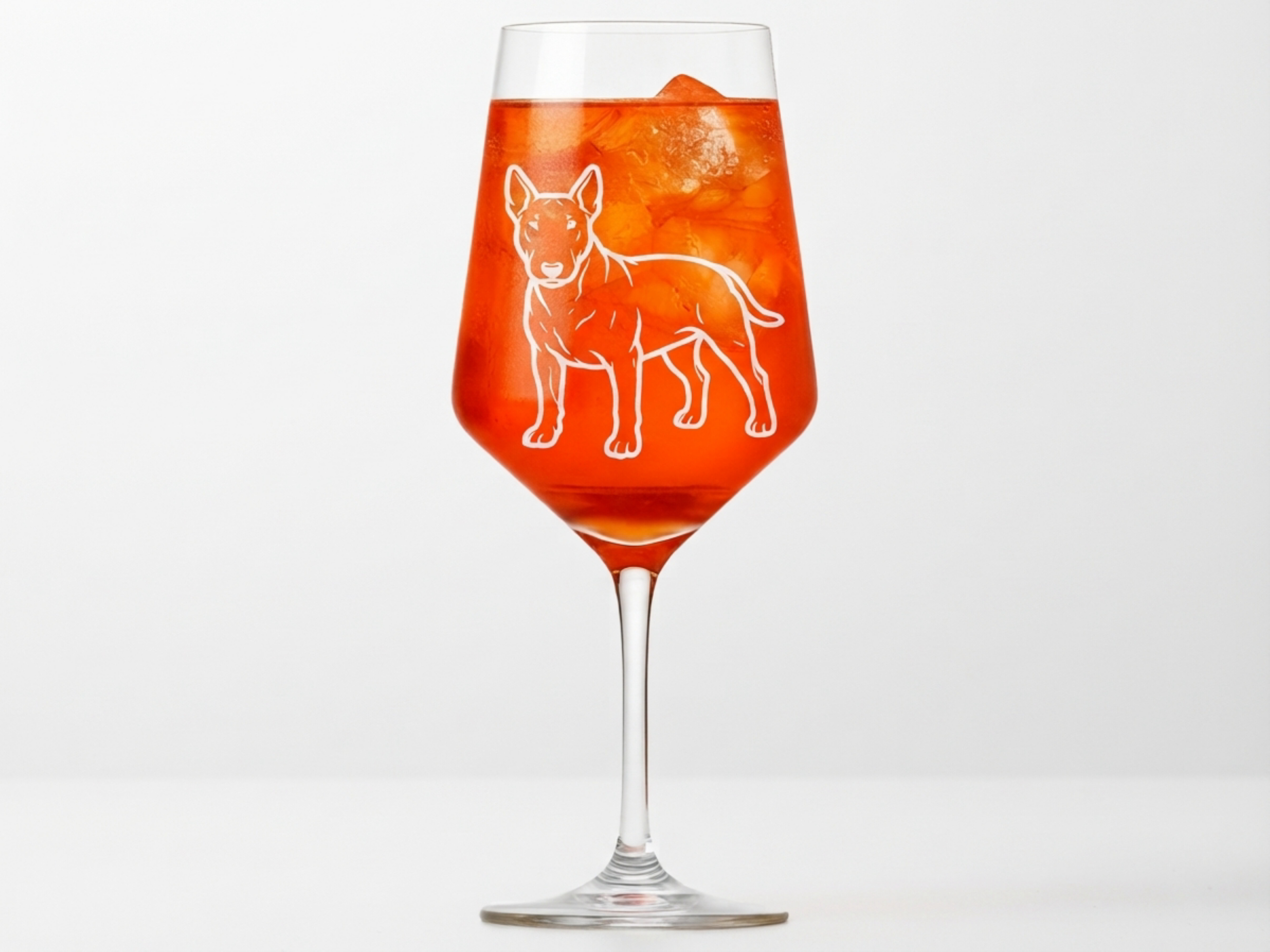 Weinglas Gravur Bullterrier 350ml spülmaschinenfest - Vorschau 5