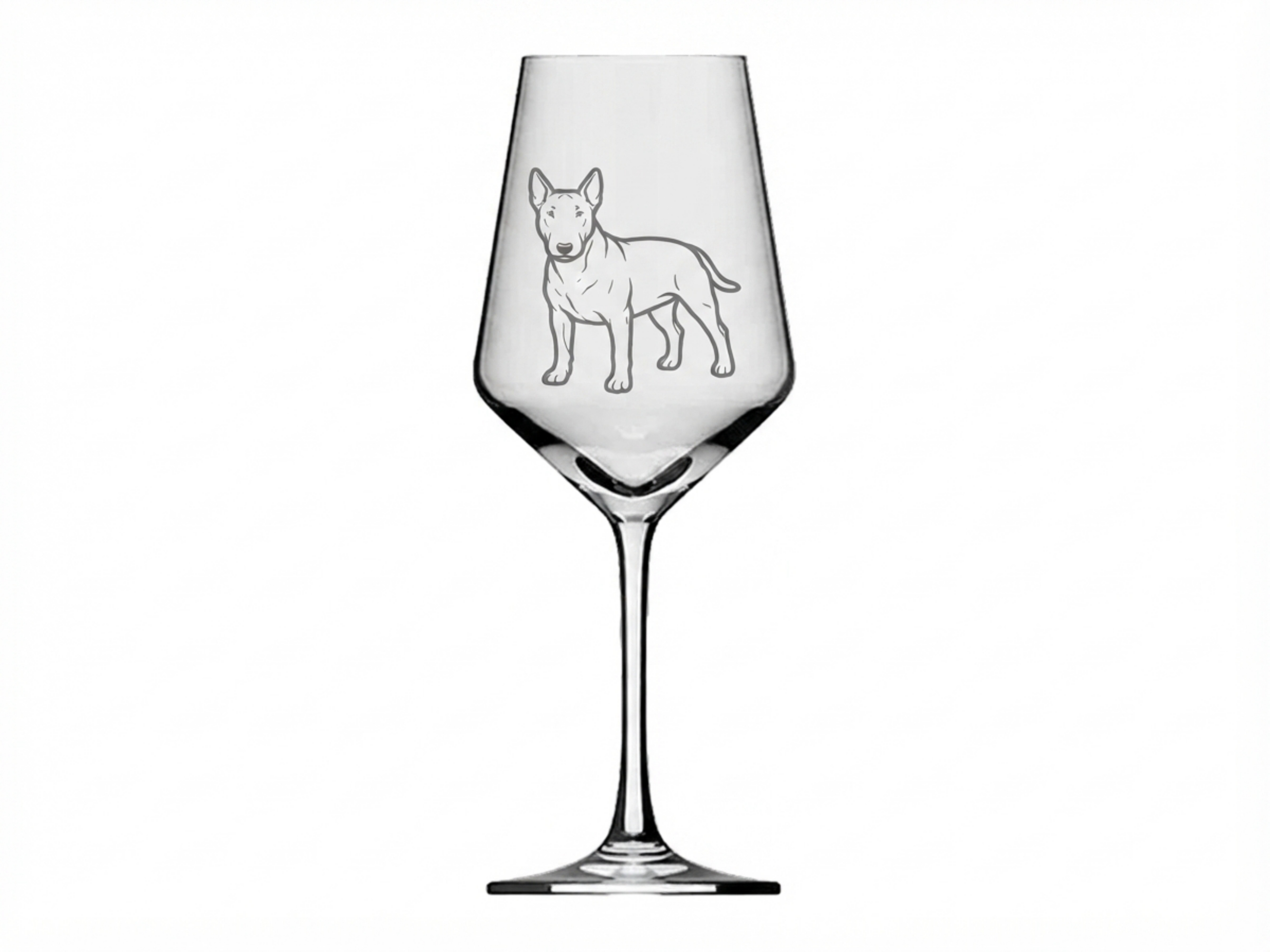 Weinglas Gravur Bullterrier 350ml spülmaschinenfest - Vorschau 6
